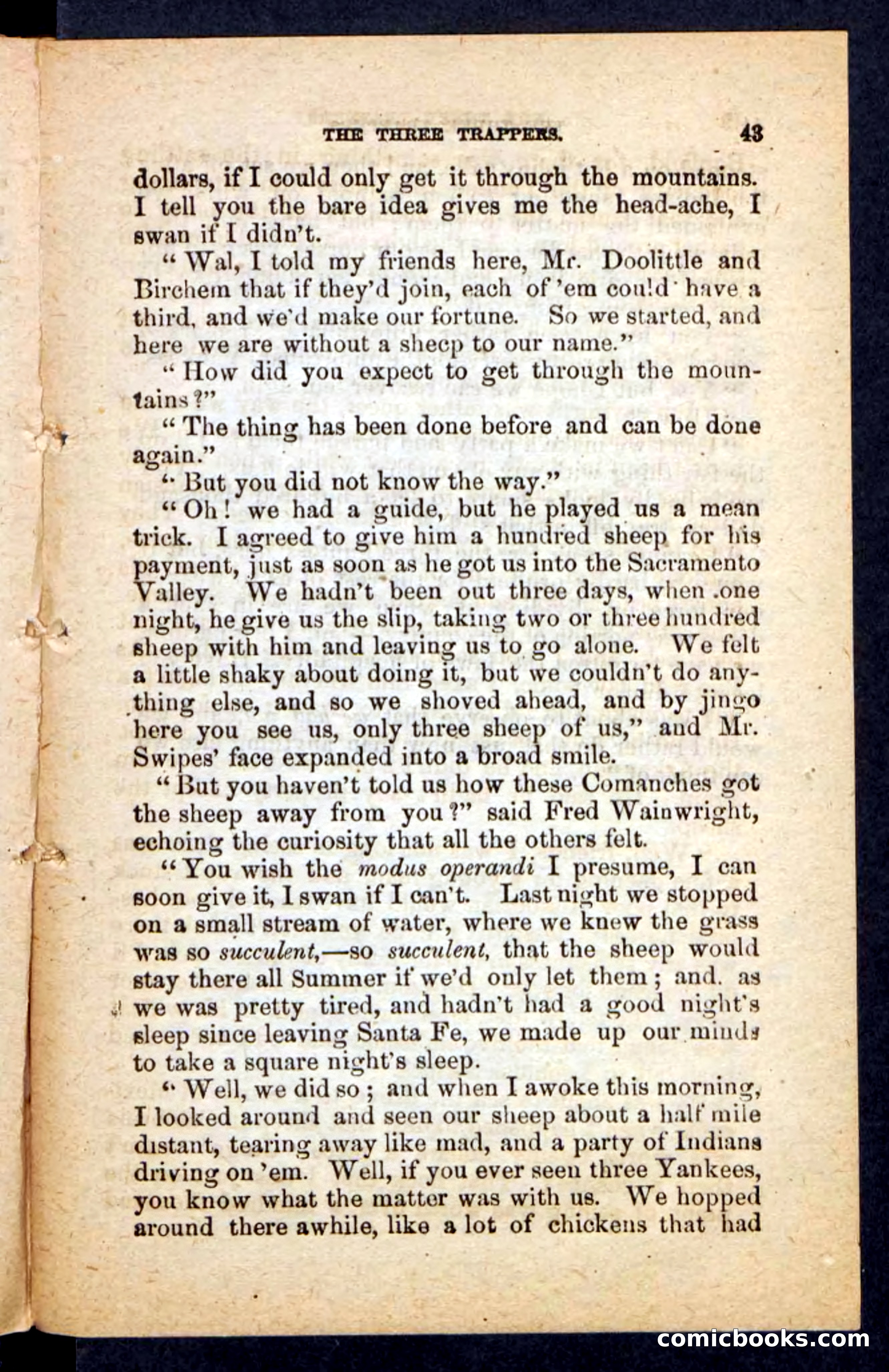 The Three Trappers — page 39 of 100