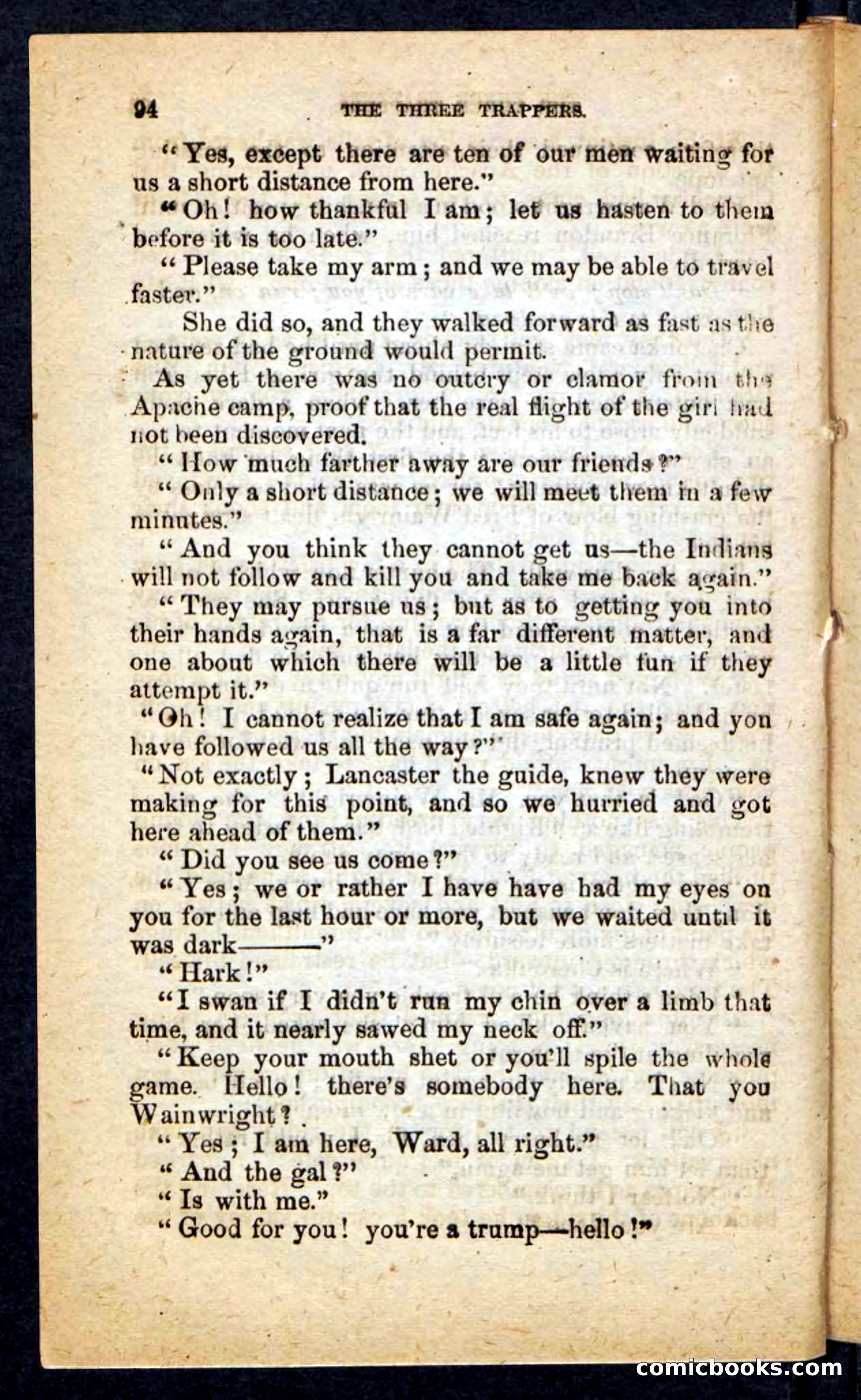 The Three Trappers — page 90 of 100