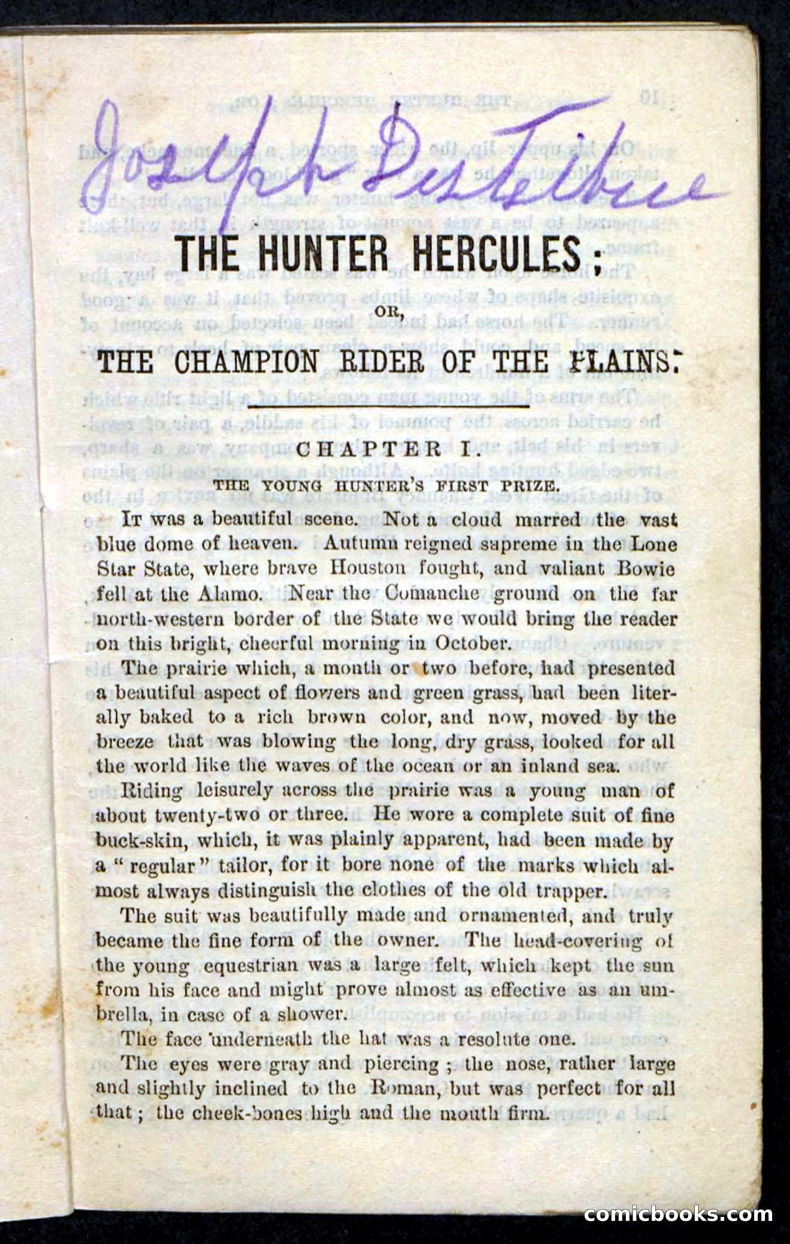 Beadle's Pocket Novels, No. 86: The Hunter Hercules — page 5 of 100