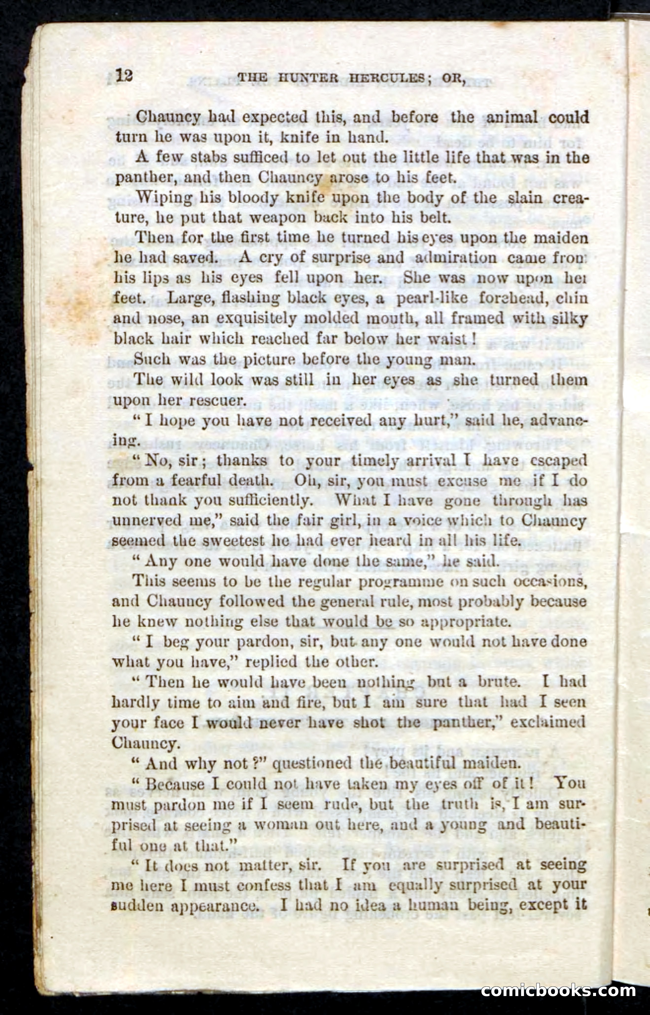 Beadle's Pocket Novels, No. 86: The Hunter Hercules — page 8 of 100