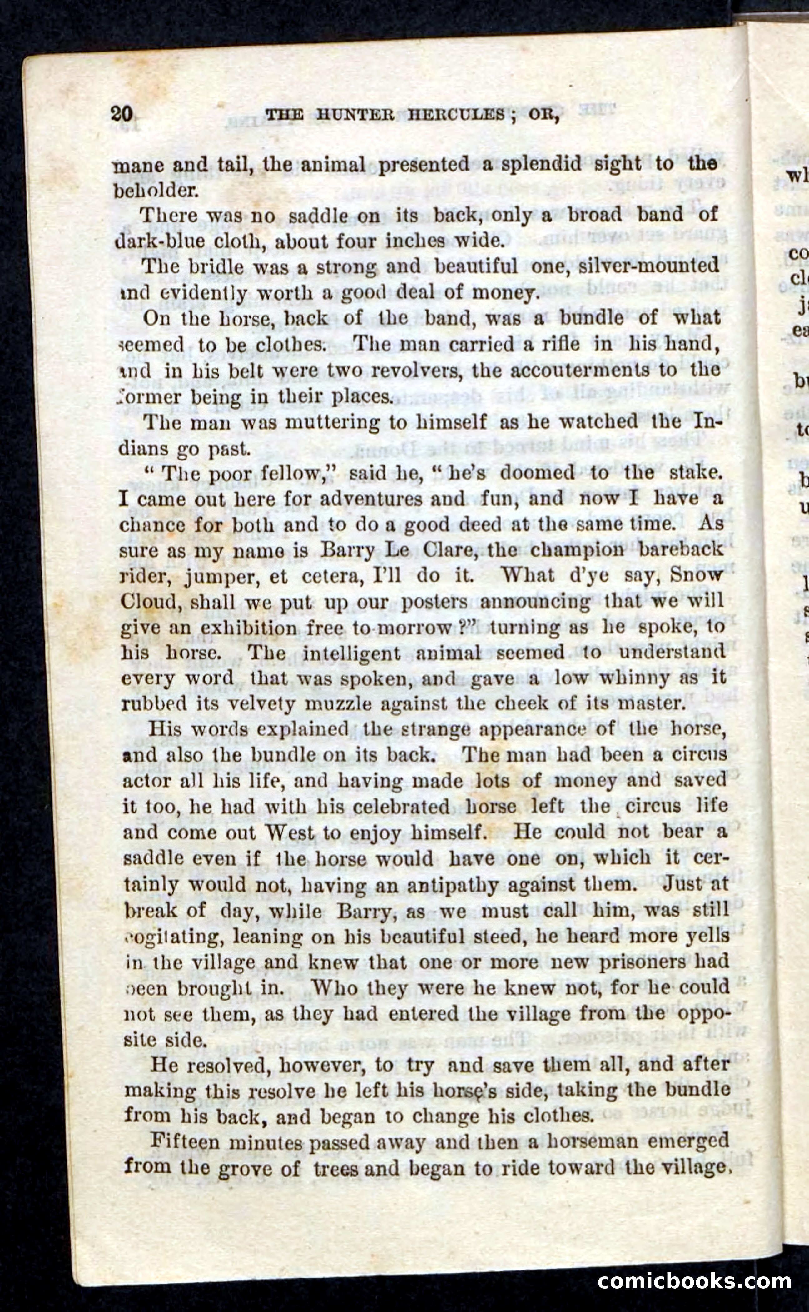 Beadle's Pocket Novels, No. 86: The Hunter Hercules — page 16 of 100