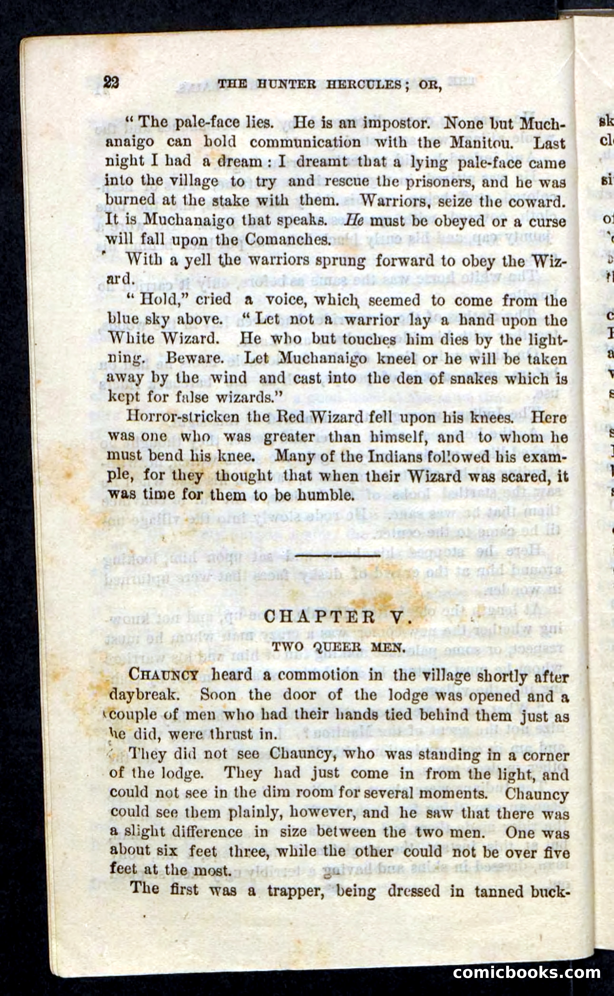 Beadle's Pocket Novels, No. 86: The Hunter Hercules — page 18 of 100