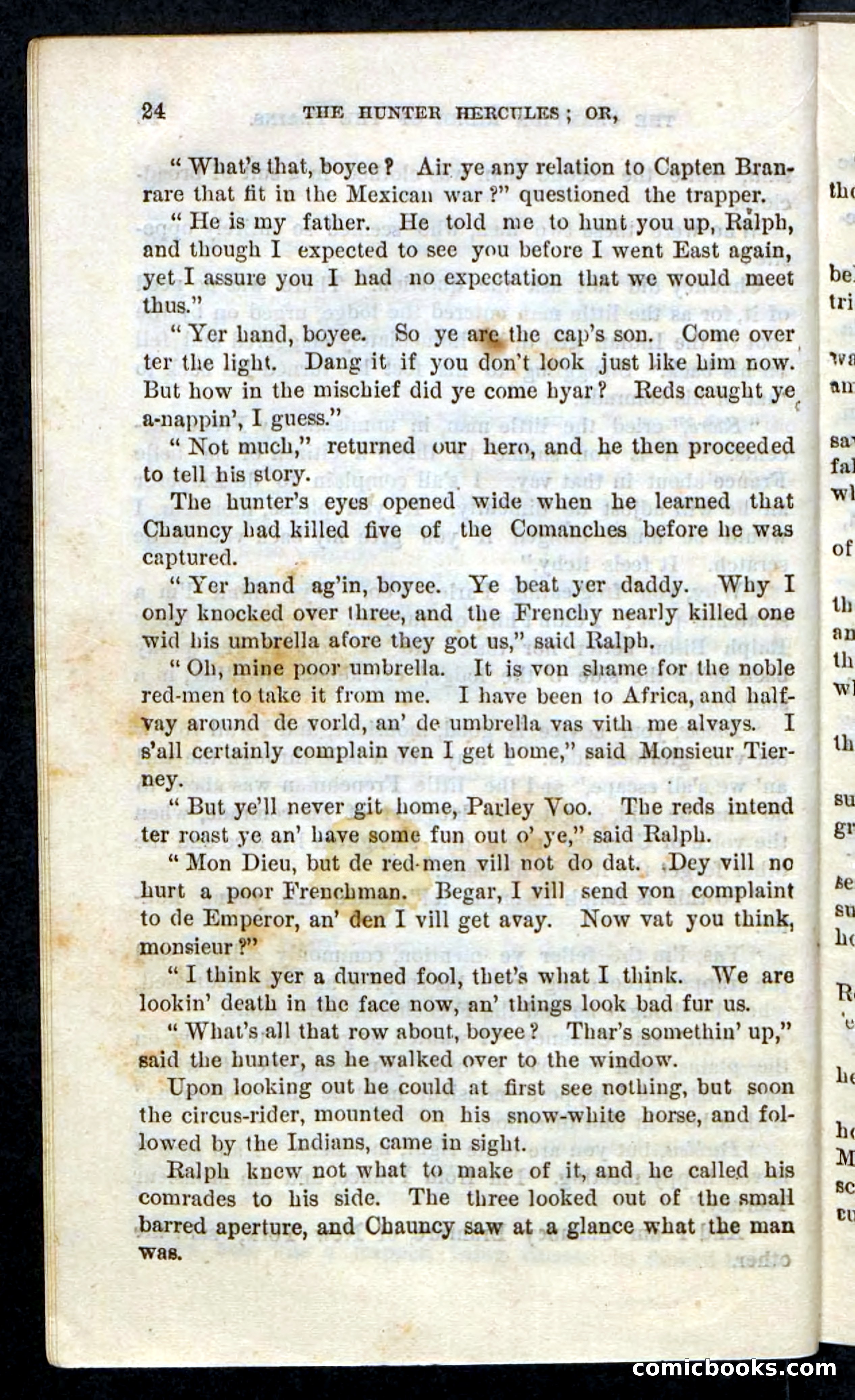 Beadle's Pocket Novels, No. 86: The Hunter Hercules — page 20 of 100