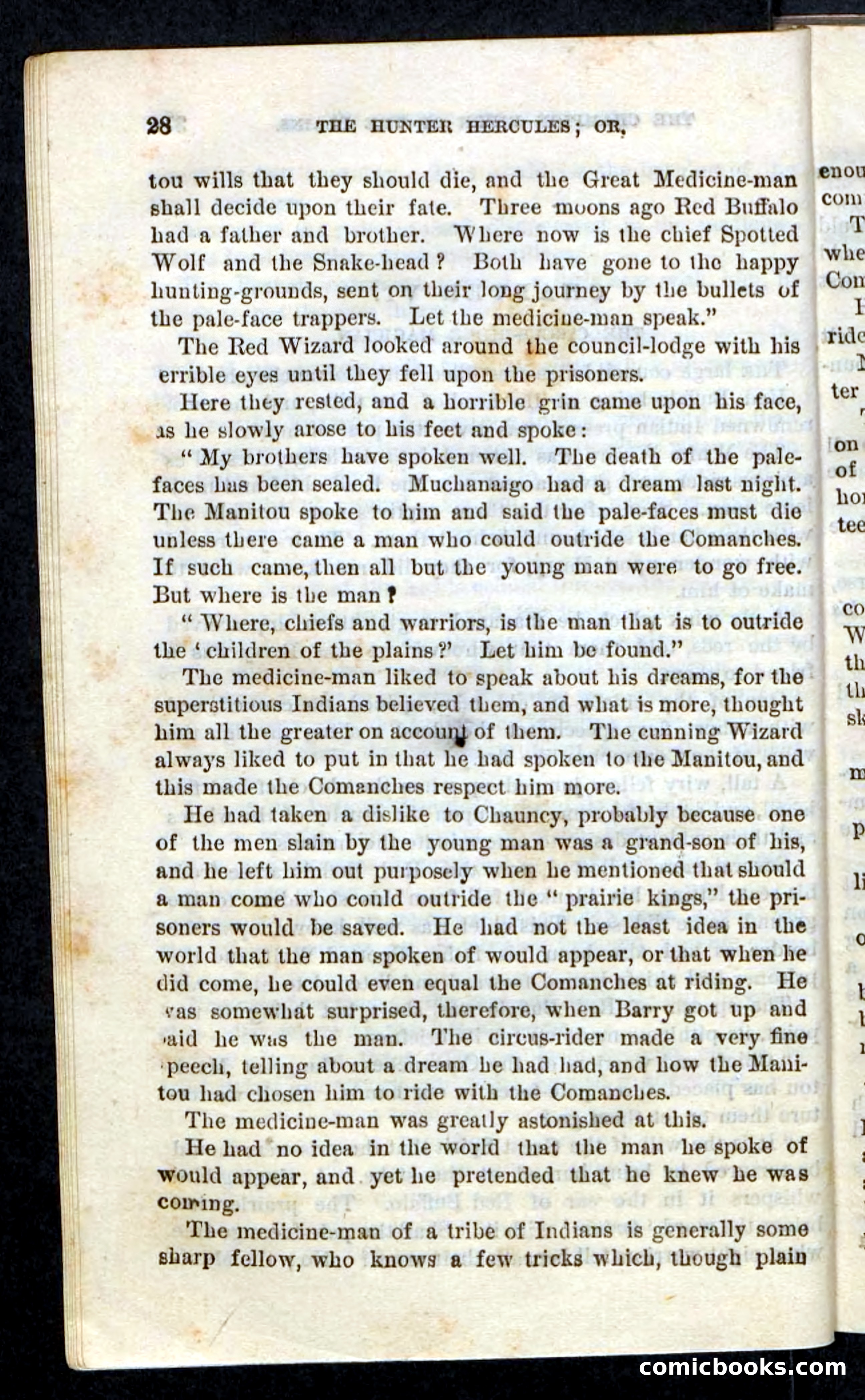 Beadle's Pocket Novels, No. 86: The Hunter Hercules — page 24 of 100