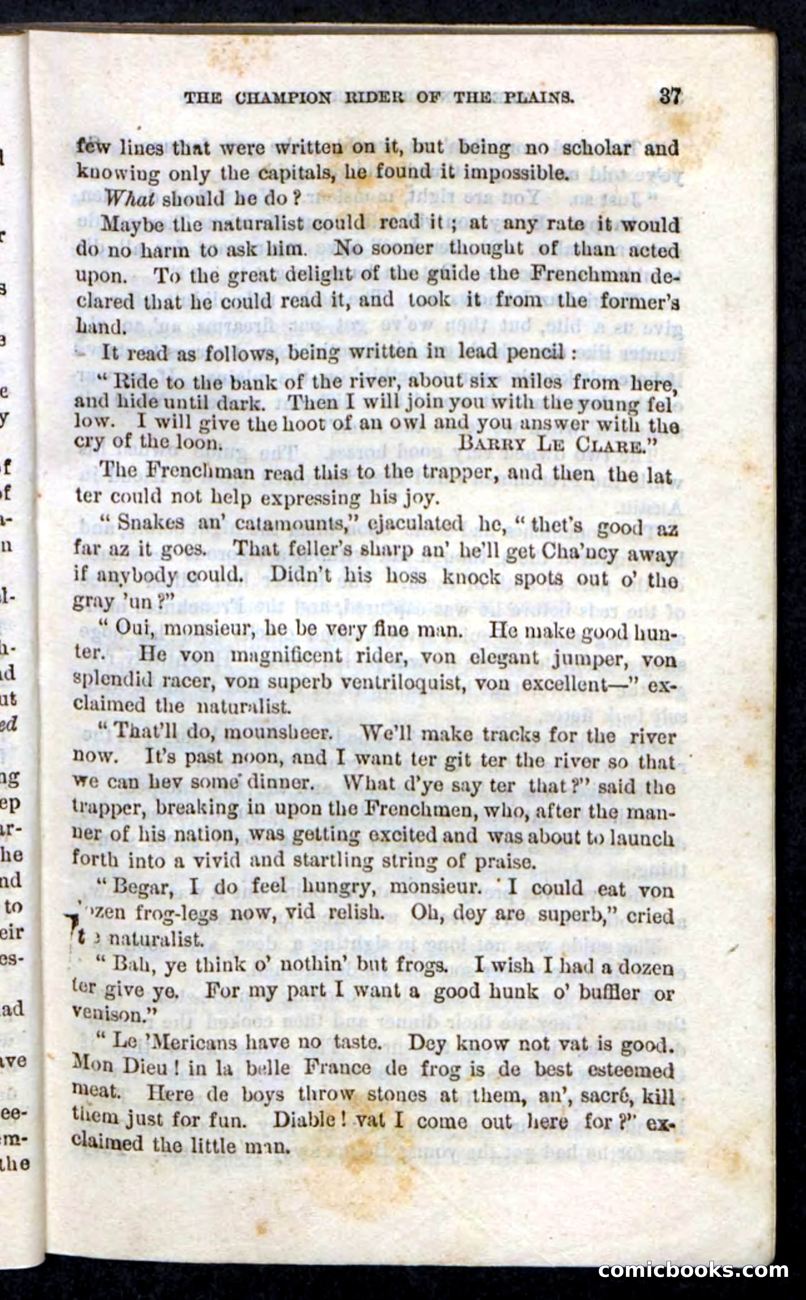Beadle's Pocket Novels, No. 86: The Hunter Hercules — page 33 of 100