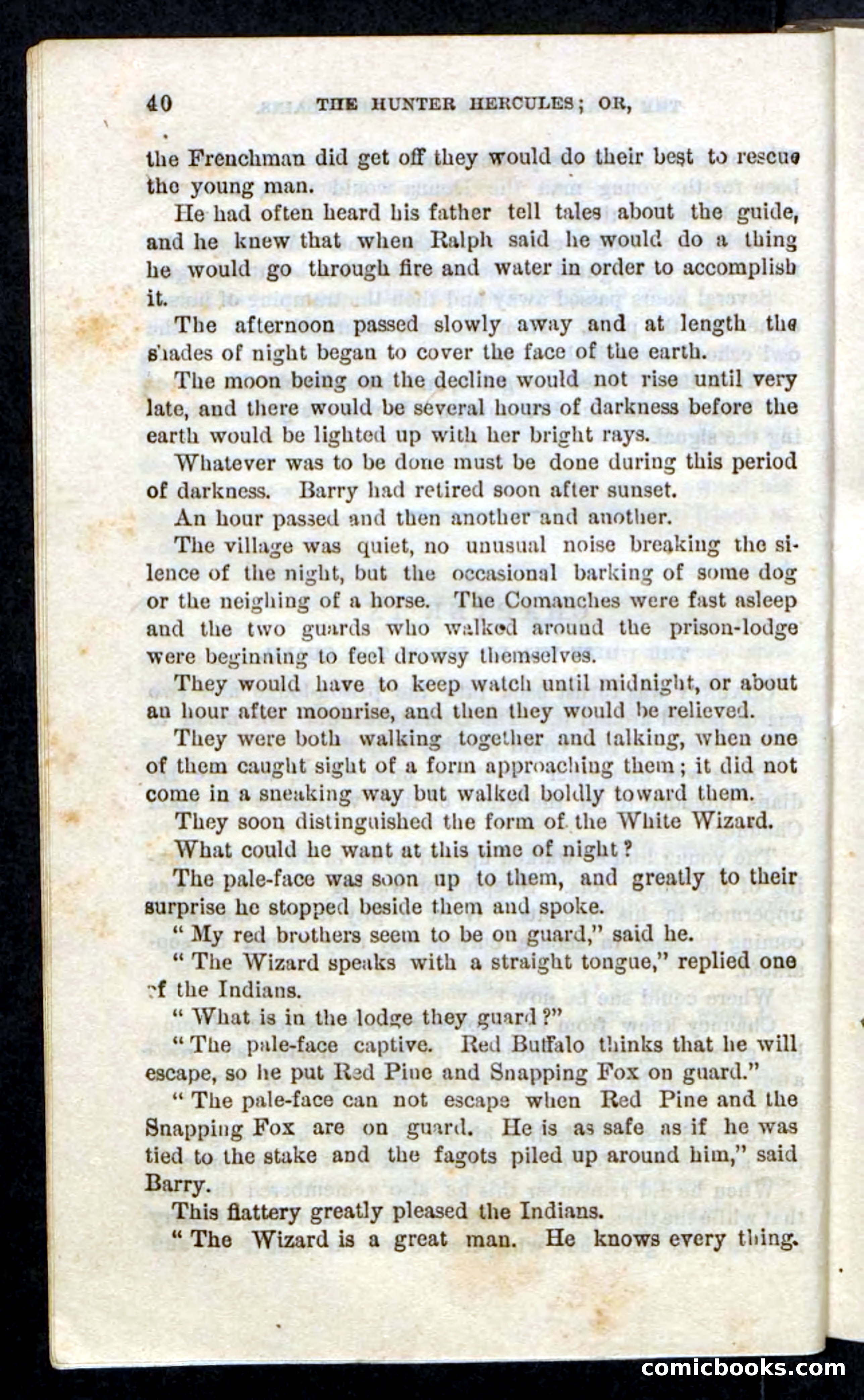 Beadle's Pocket Novels, No. 86: The Hunter Hercules — page 36 of 100