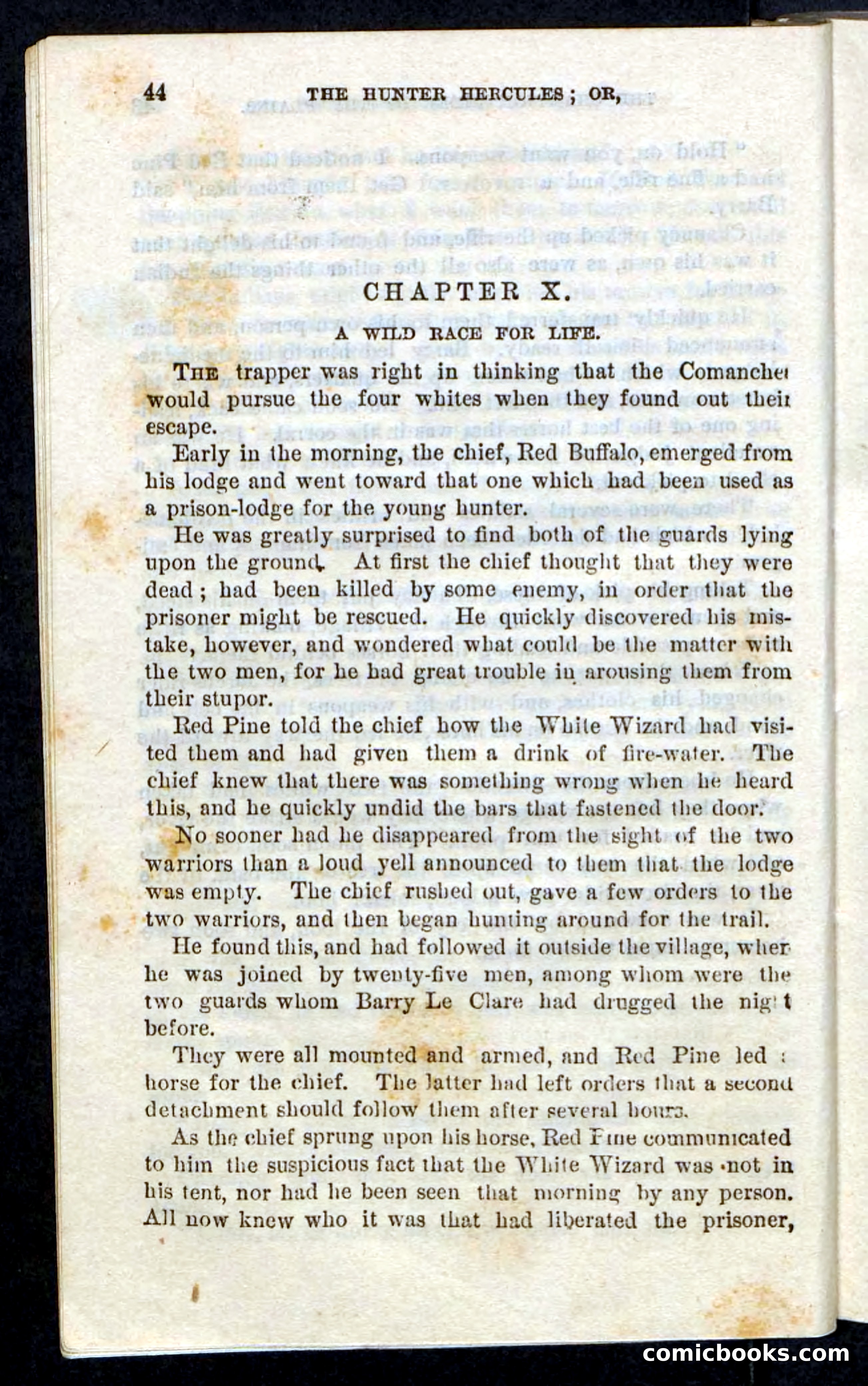 Beadle's Pocket Novels, No. 86: The Hunter Hercules — page 40 of 100