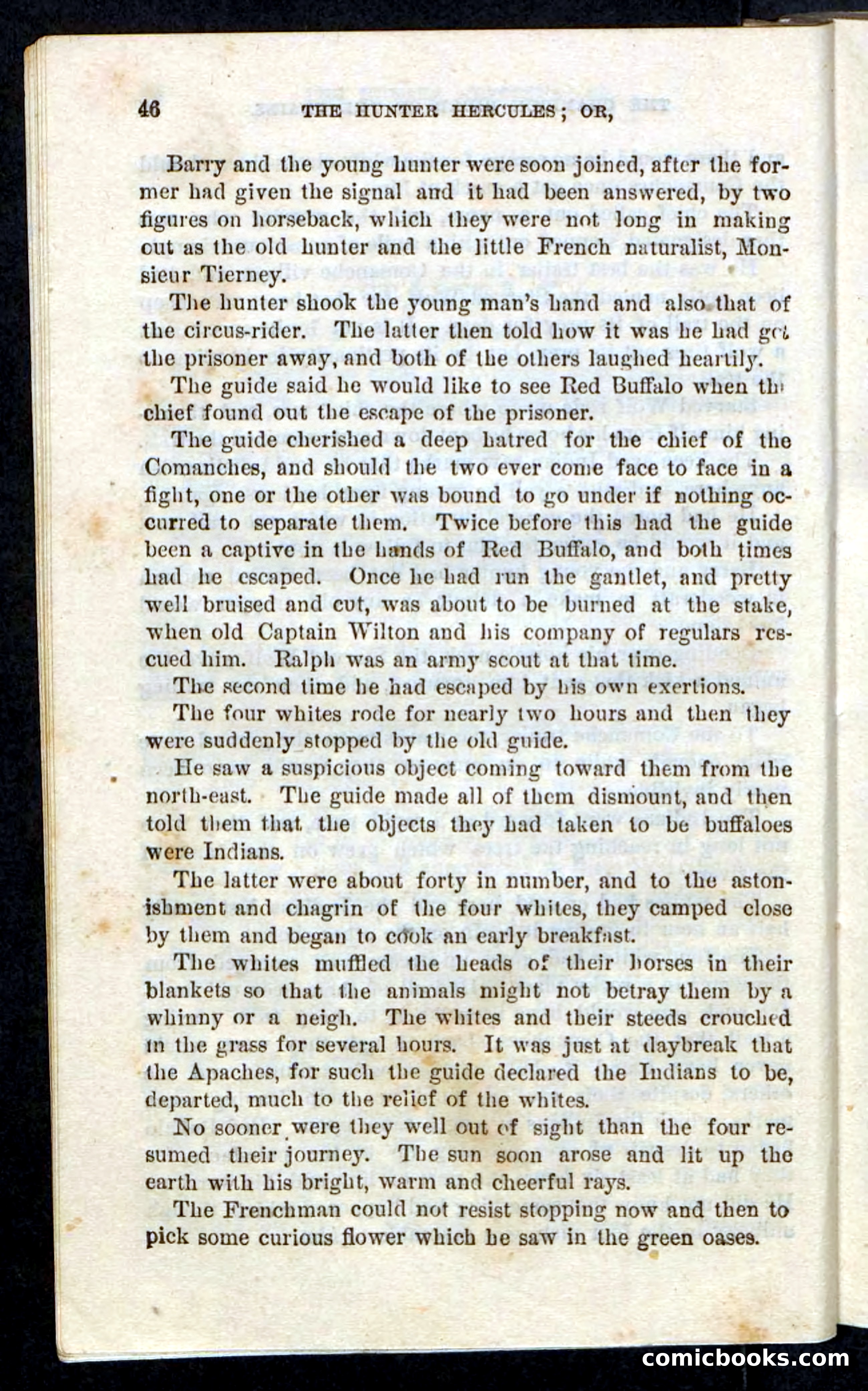 Beadle's Pocket Novels, No. 86: The Hunter Hercules — page 42 of 100