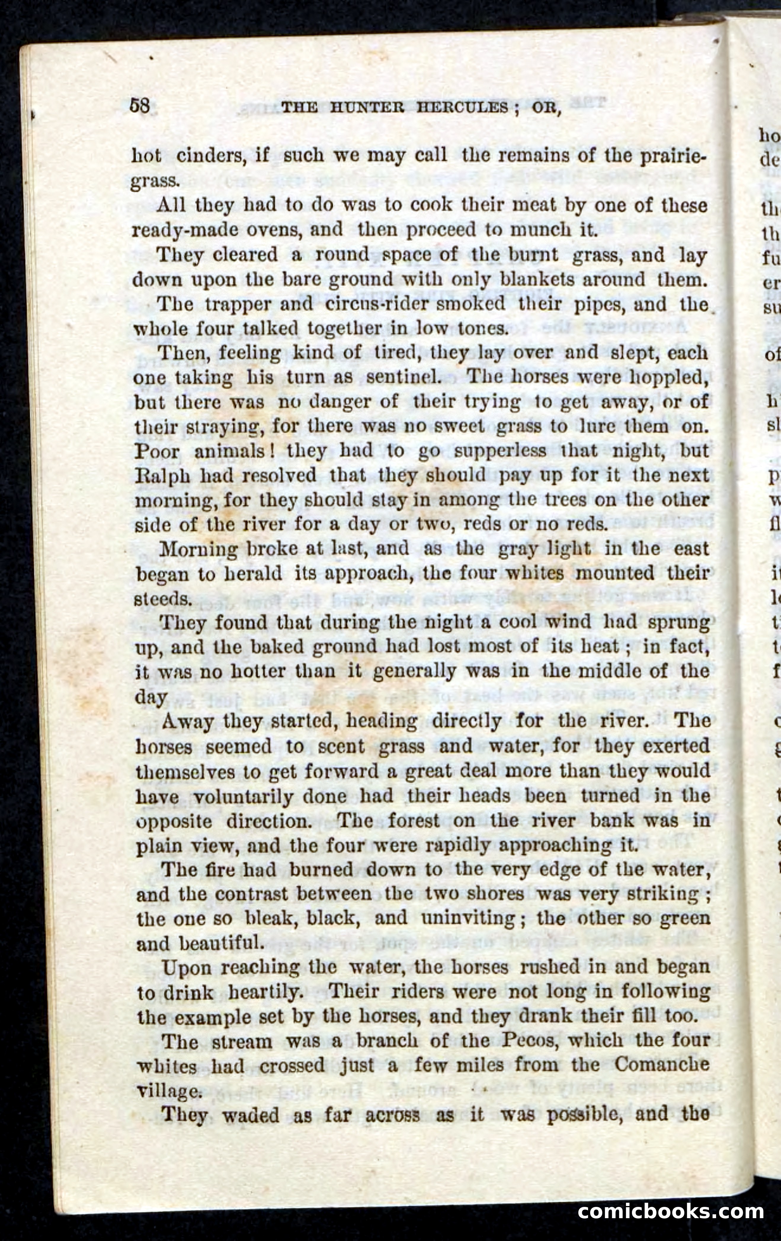 Beadle's Pocket Novels, No. 86: The Hunter Hercules — page 54 of 100