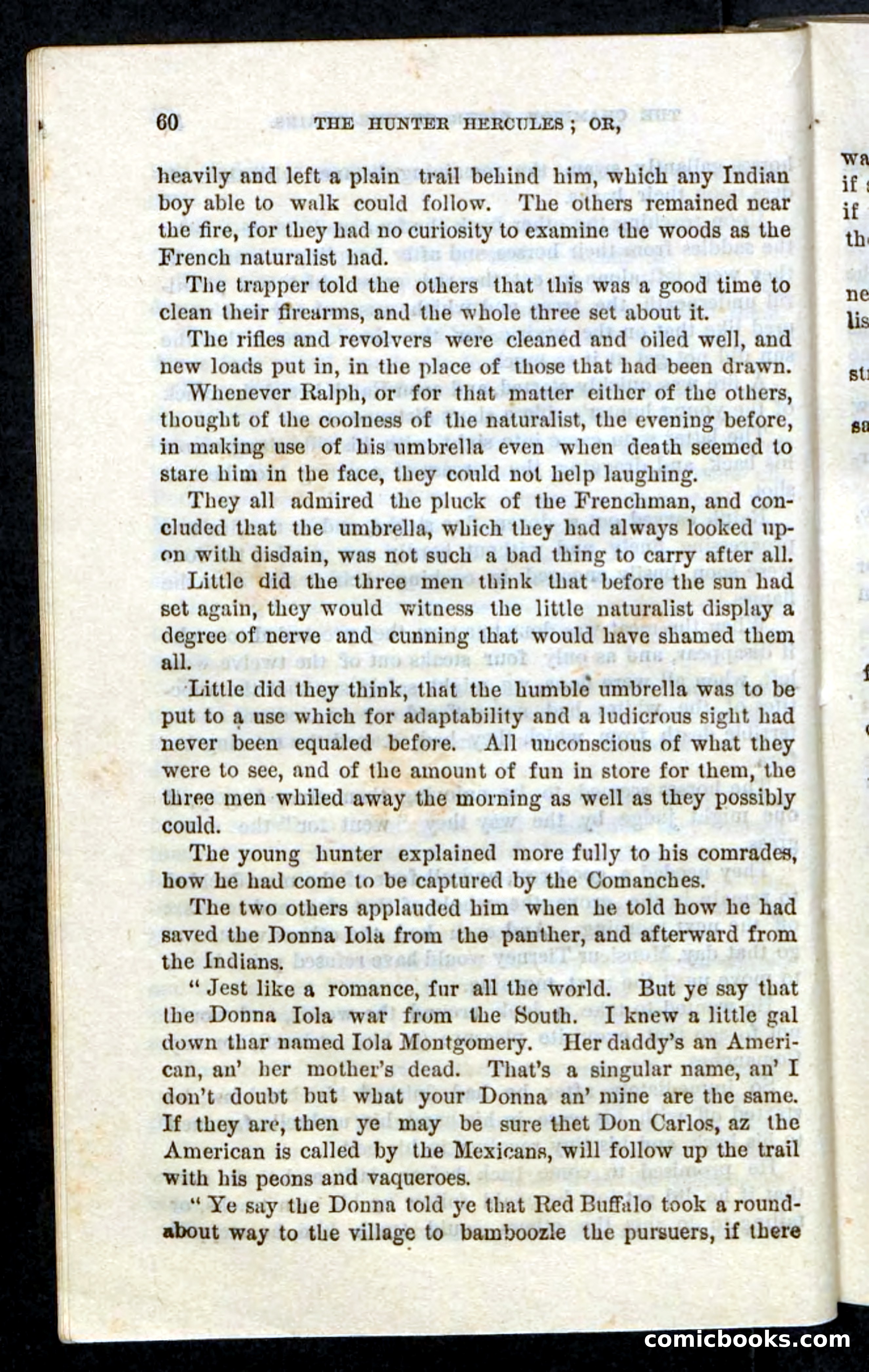 Beadle's Pocket Novels, No. 86: The Hunter Hercules — page 56 of 100