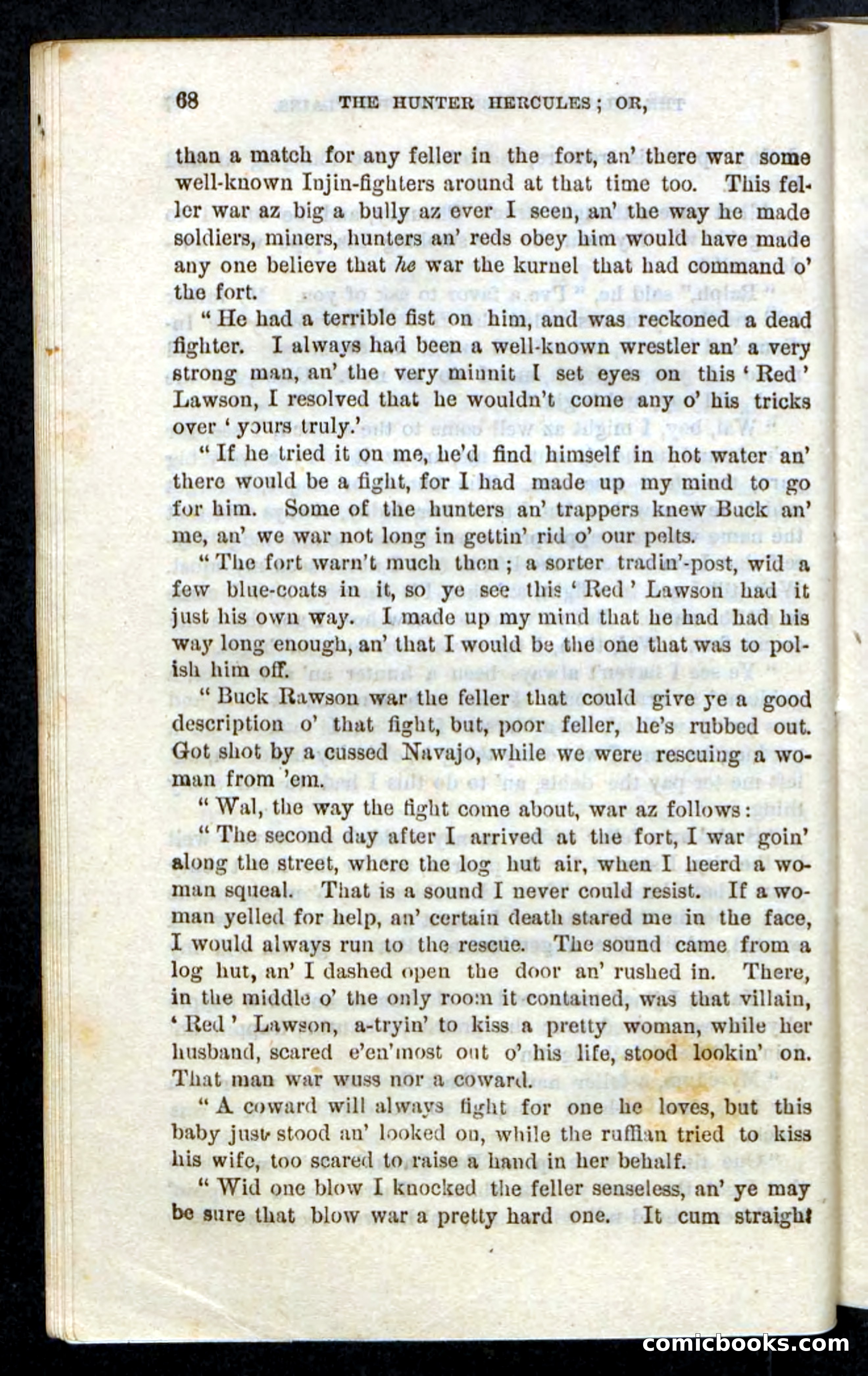 Beadle's Pocket Novels, No. 86: The Hunter Hercules — page 64 of 100