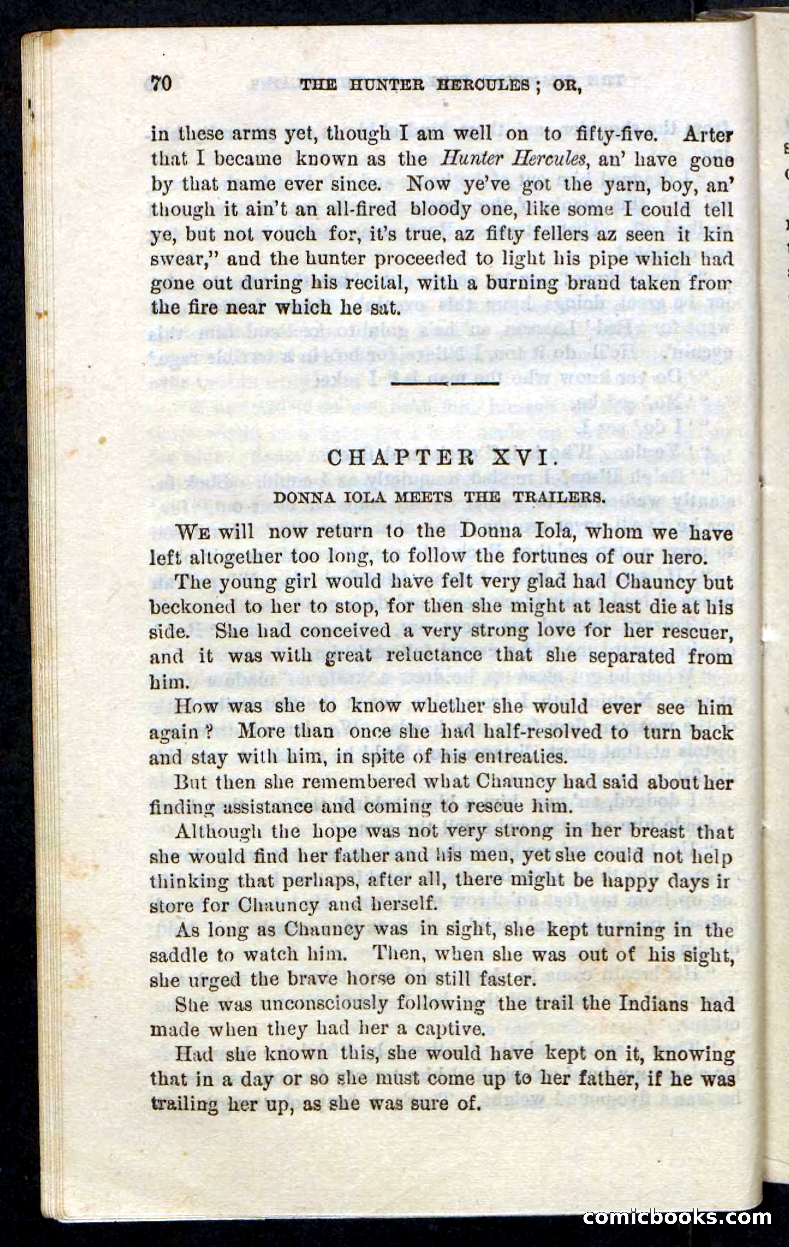 Beadle's Pocket Novels, No. 86: The Hunter Hercules — page 66 of 100