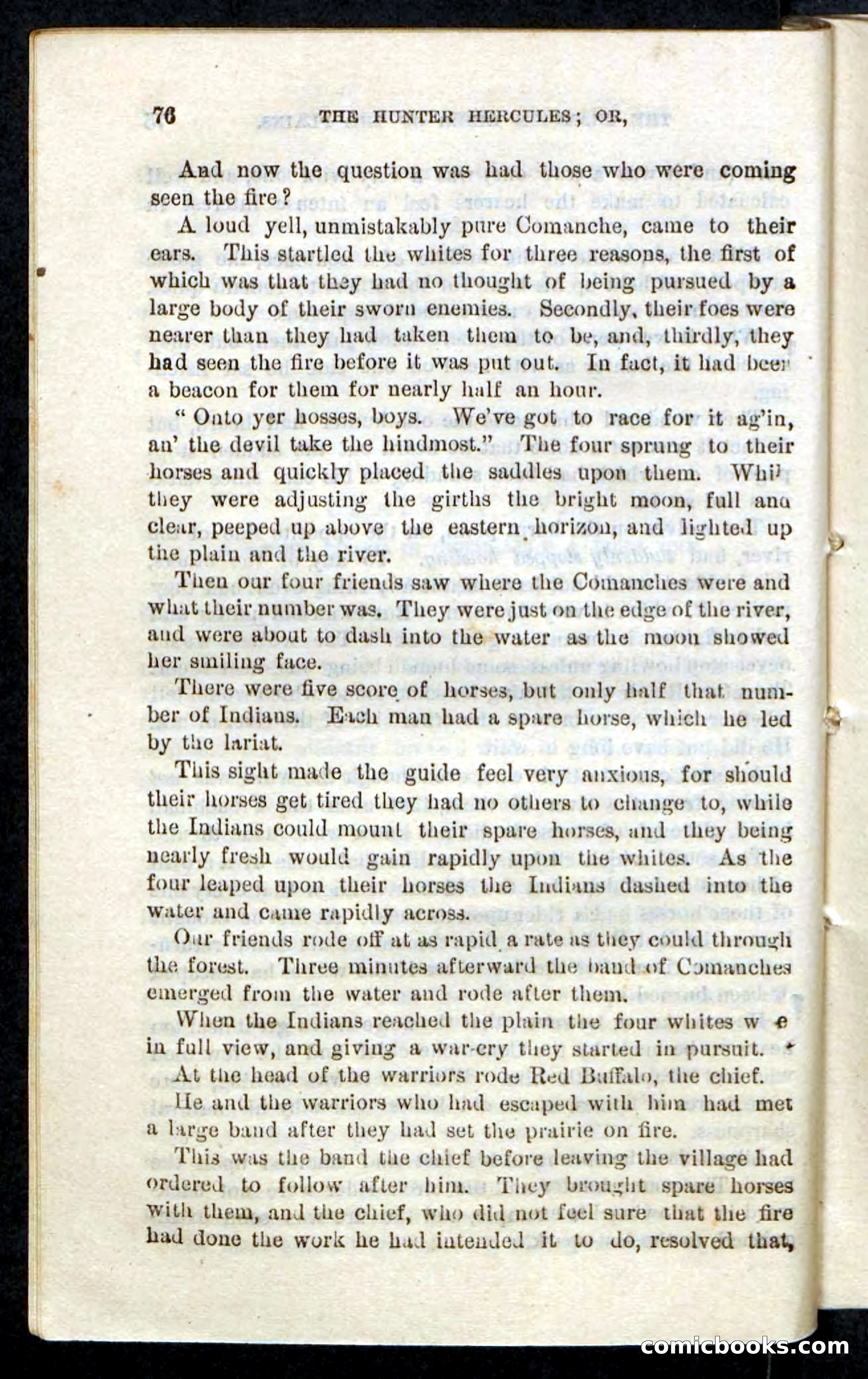 Beadle's Pocket Novels, No. 86: The Hunter Hercules — page 72 of 100
