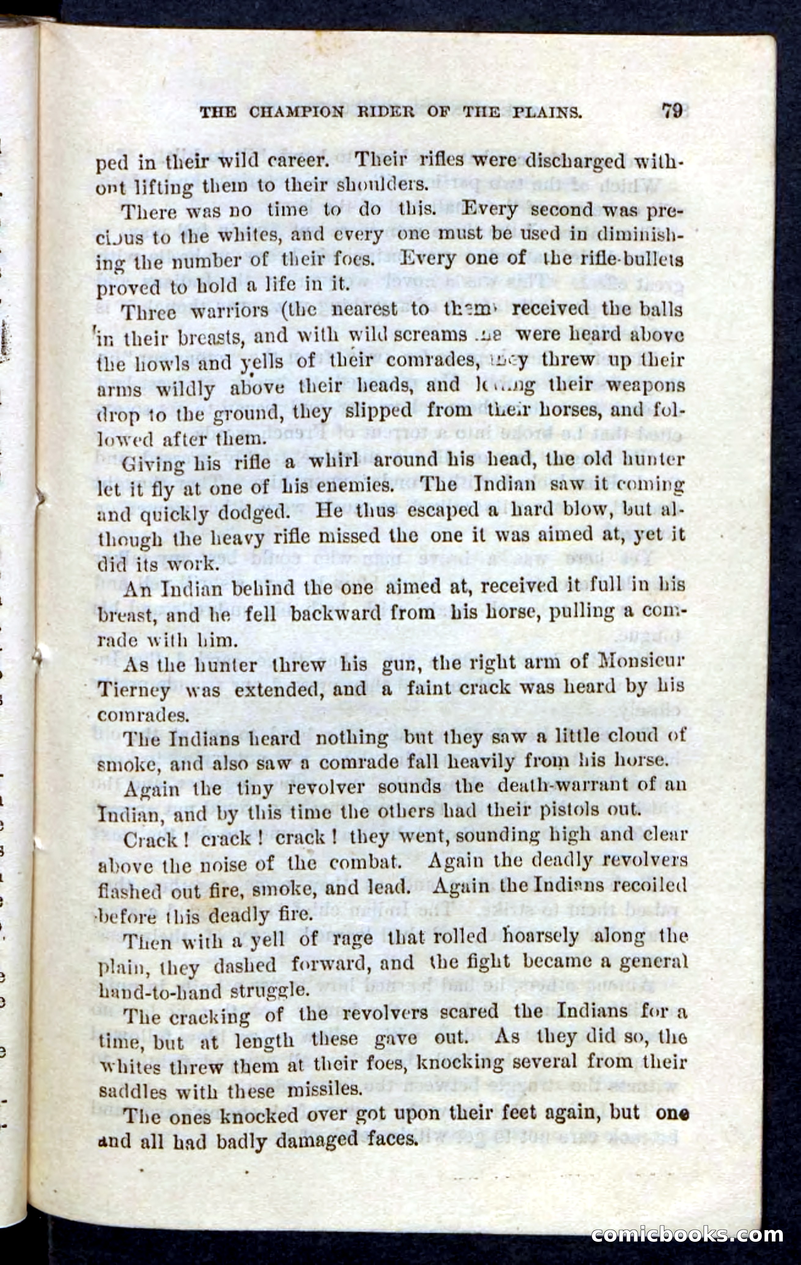 Beadle's Pocket Novels, No. 86: The Hunter Hercules — page 75 of 100