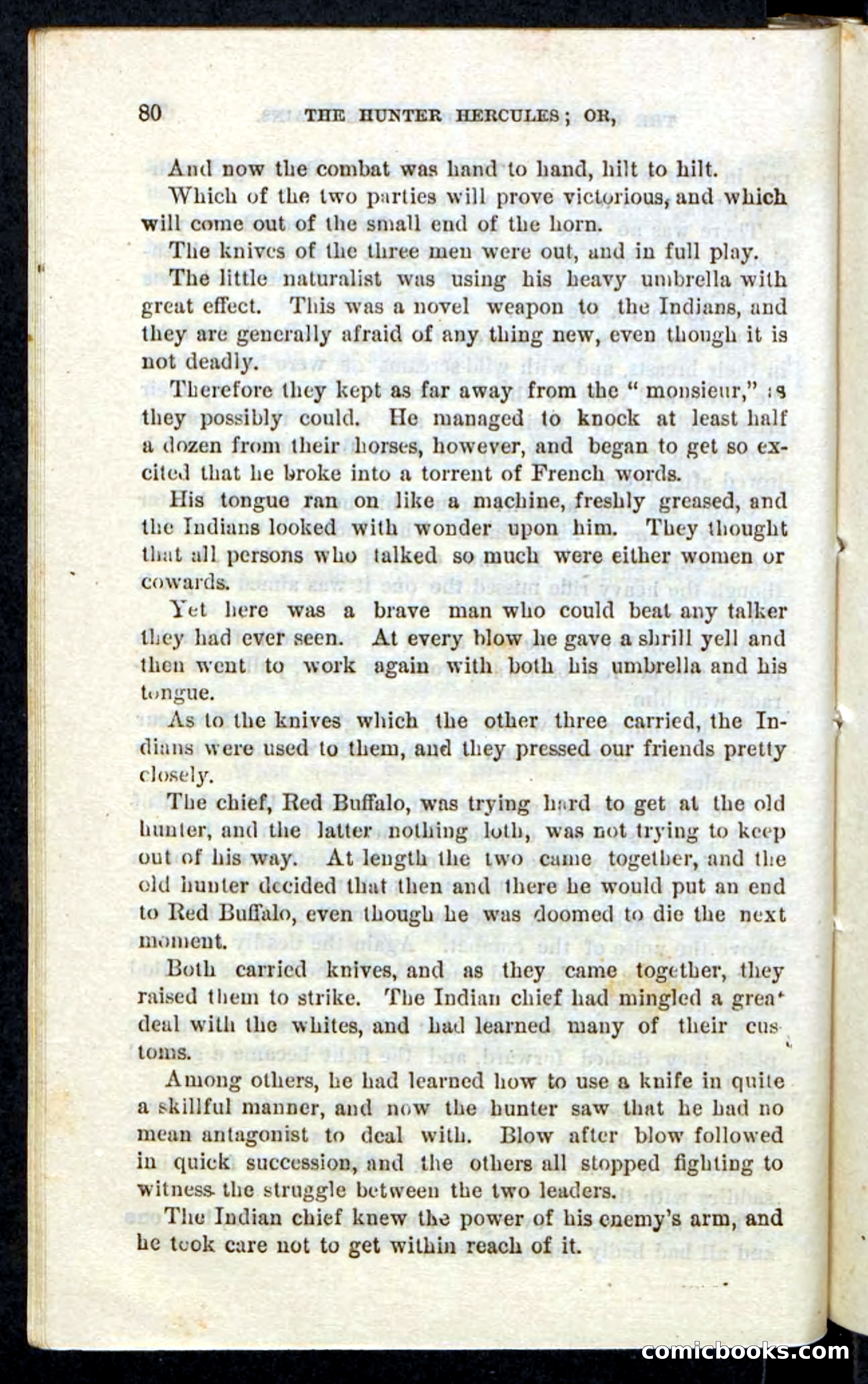 Beadle's Pocket Novels, No. 86: The Hunter Hercules — page 76 of 100