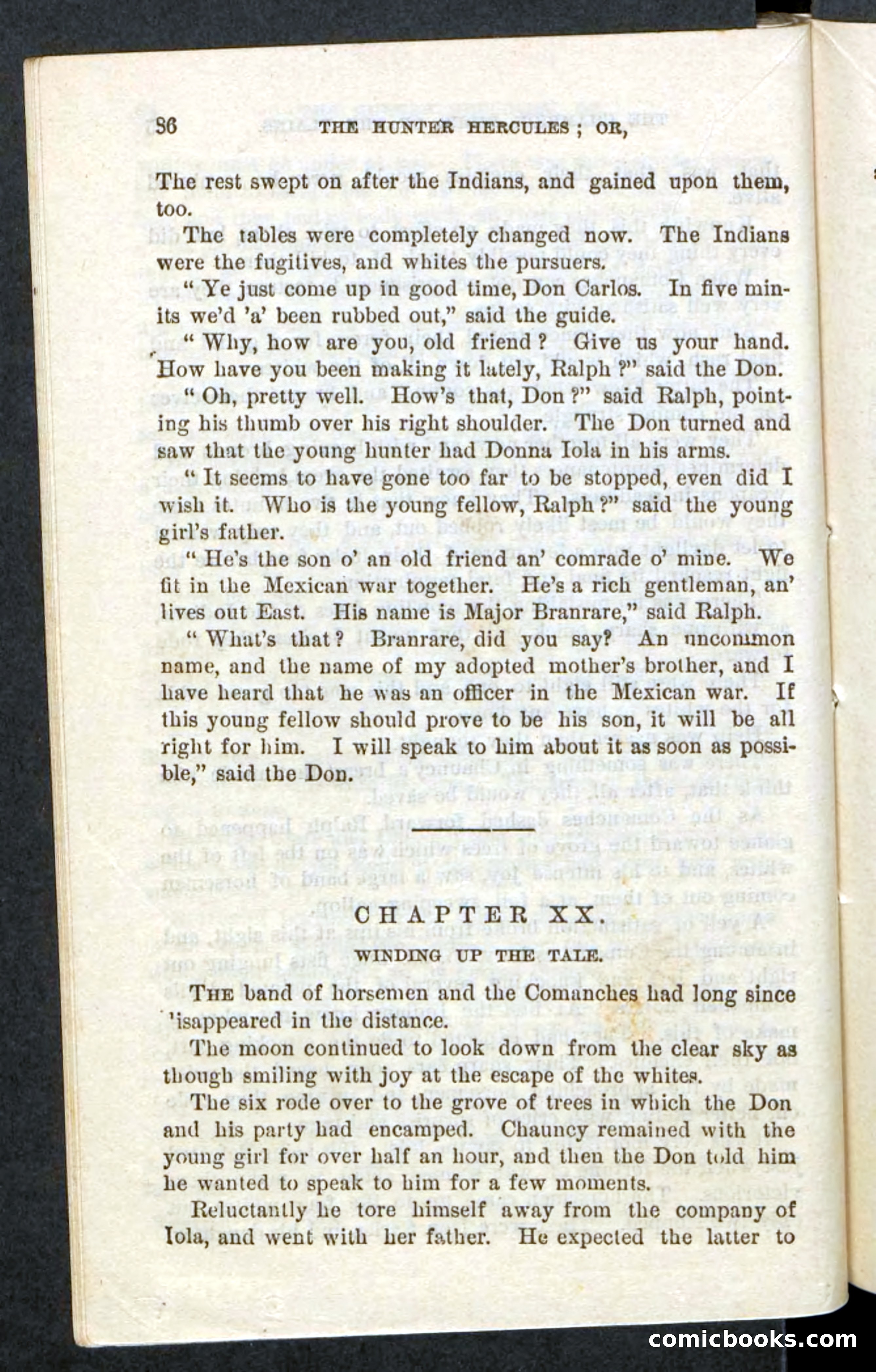 Beadle's Pocket Novels, No. 86: The Hunter Hercules — page 82 of 100
