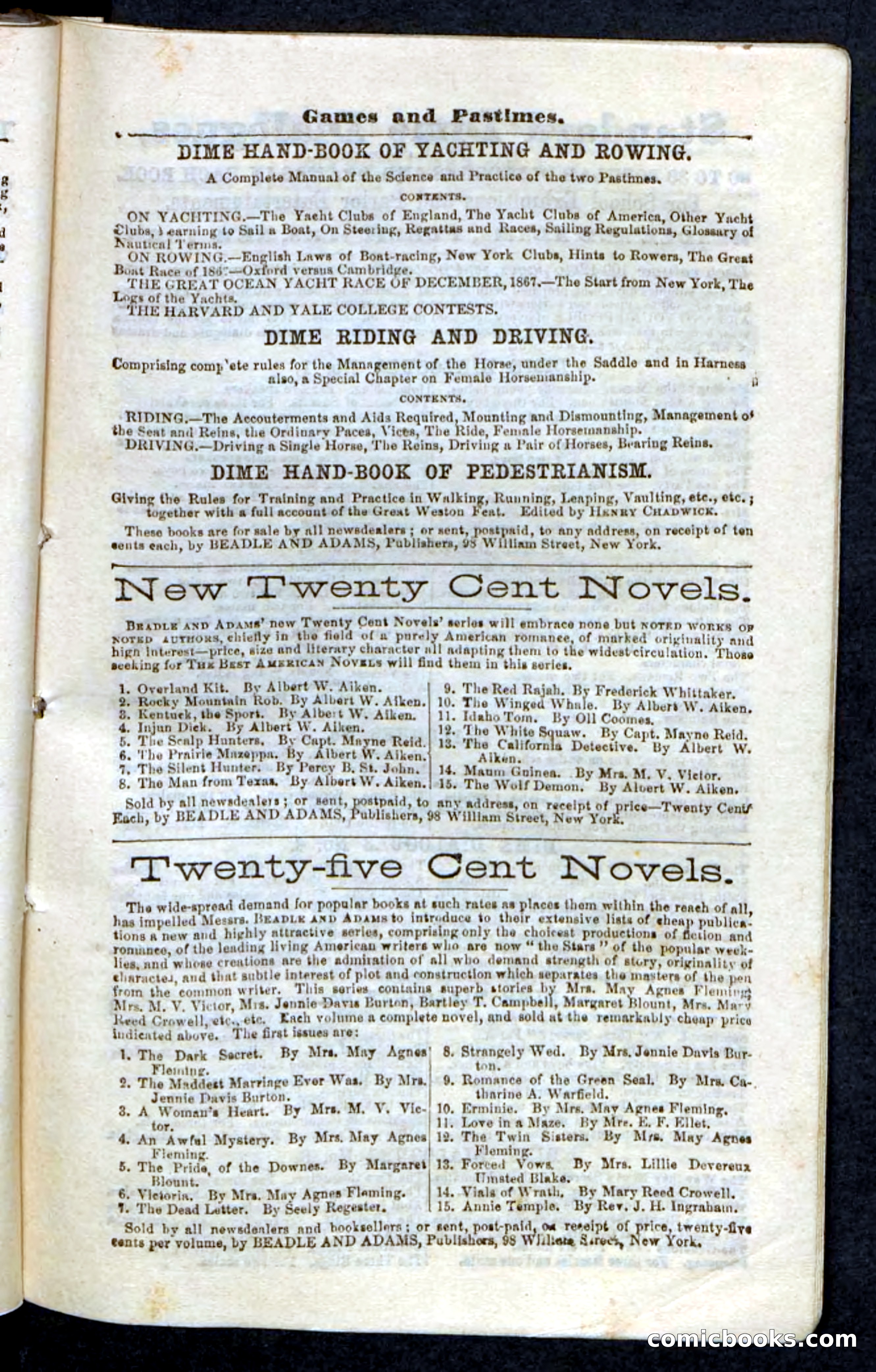 Beadle's Pocket Novels, No. 86: The Hunter Hercules — page 91 of 100