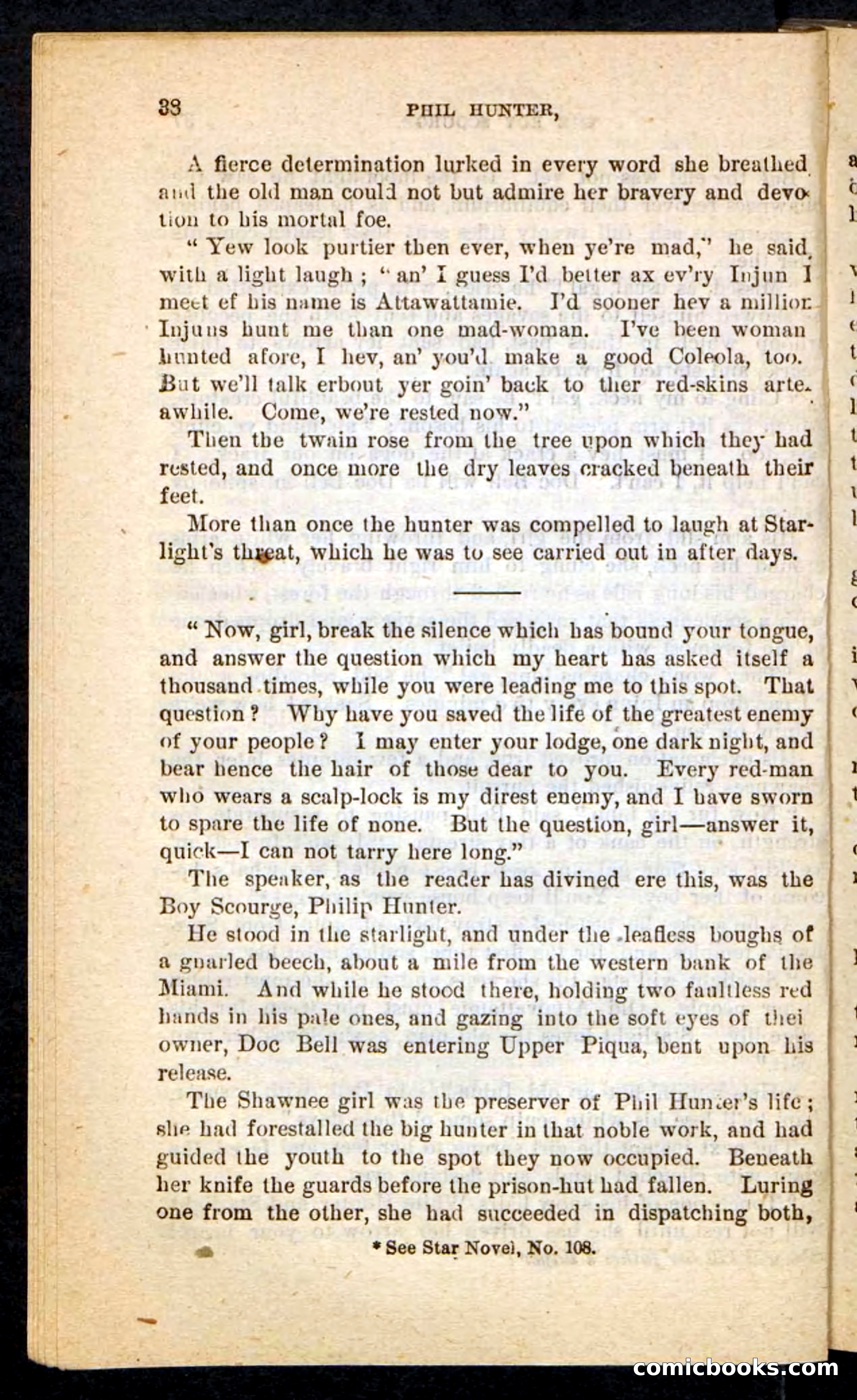 Beadle's Pocket Novels No. 87 — page 34 of 100