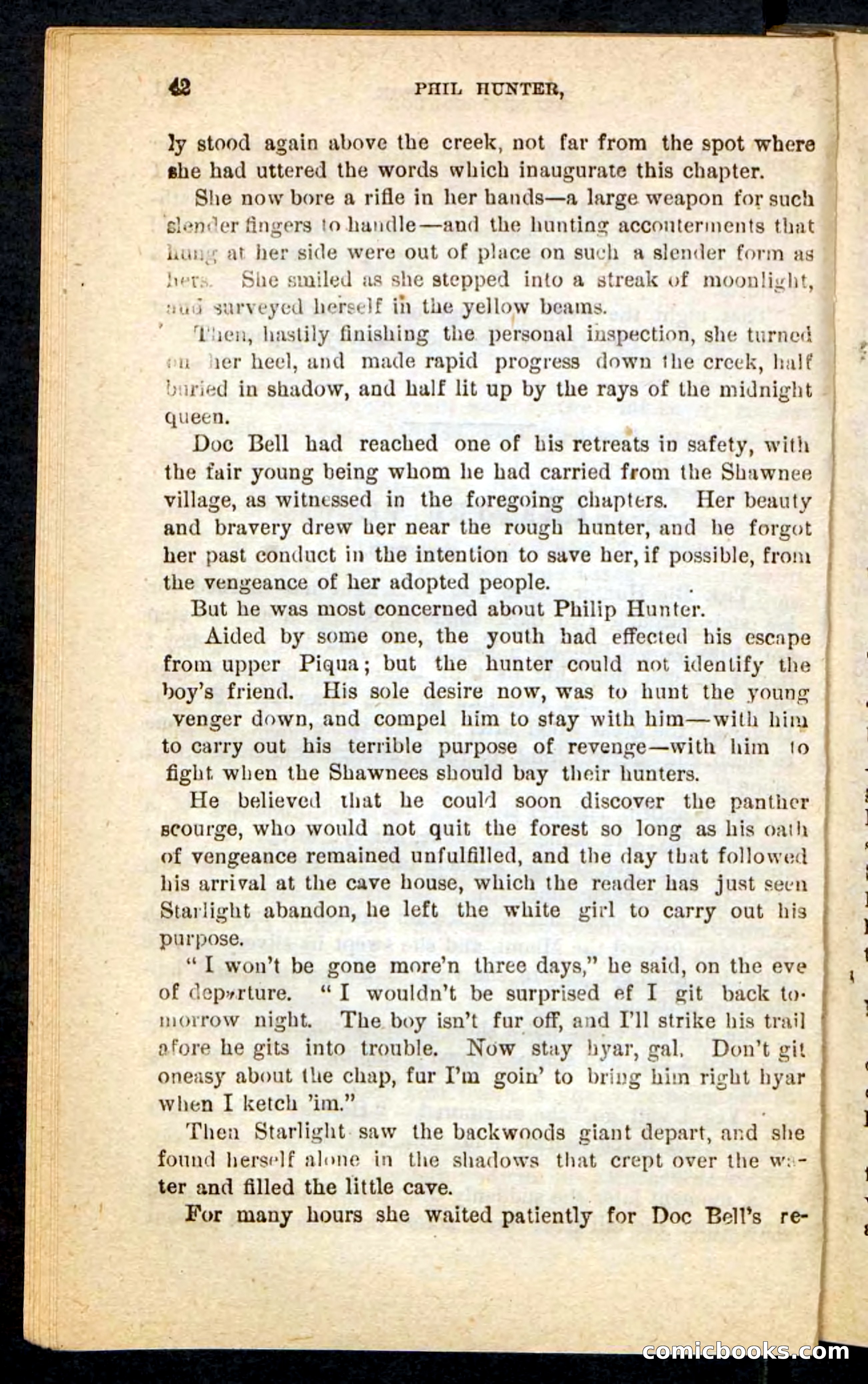 Beadle's Pocket Novels No. 87 — page 38 of 100