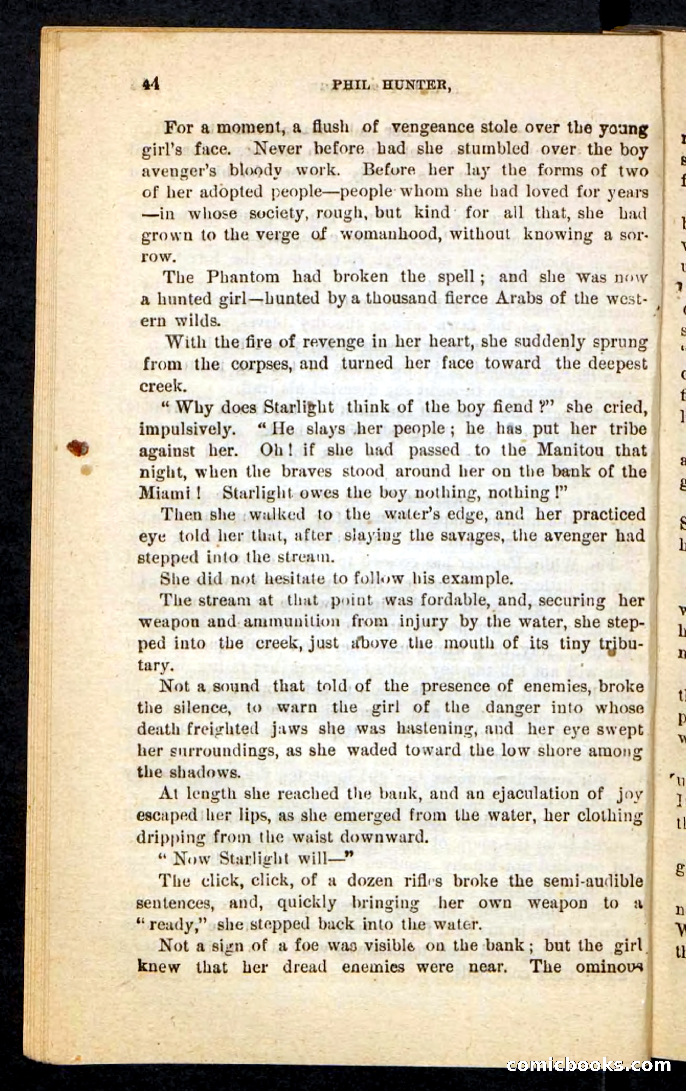 Beadle's Pocket Novels No. 87 — page 40 of 100