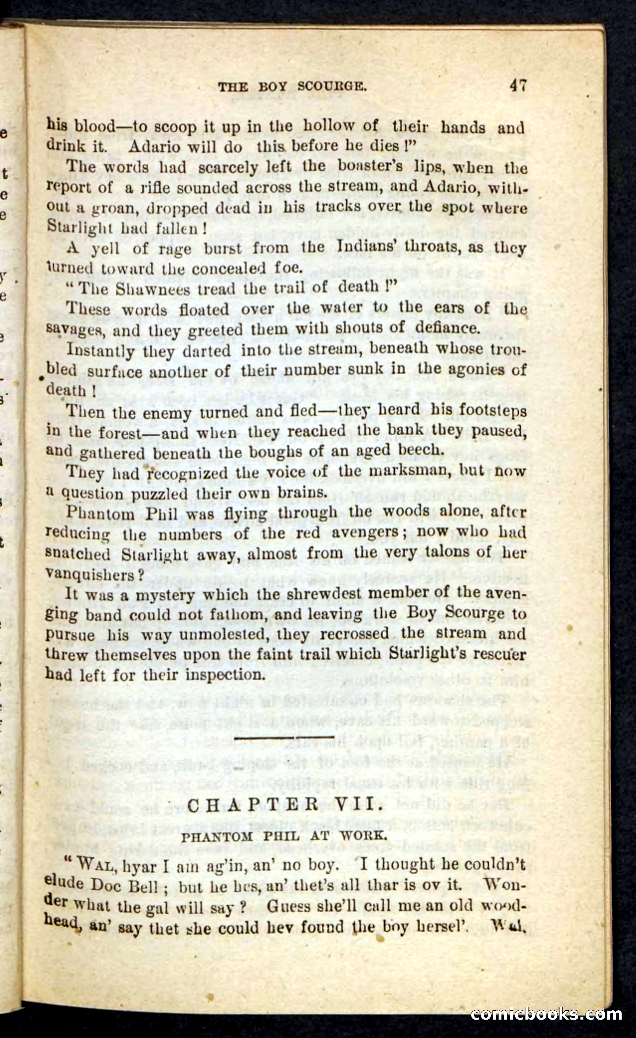 Beadle's Pocket Novels No. 87 — page 43 of 100