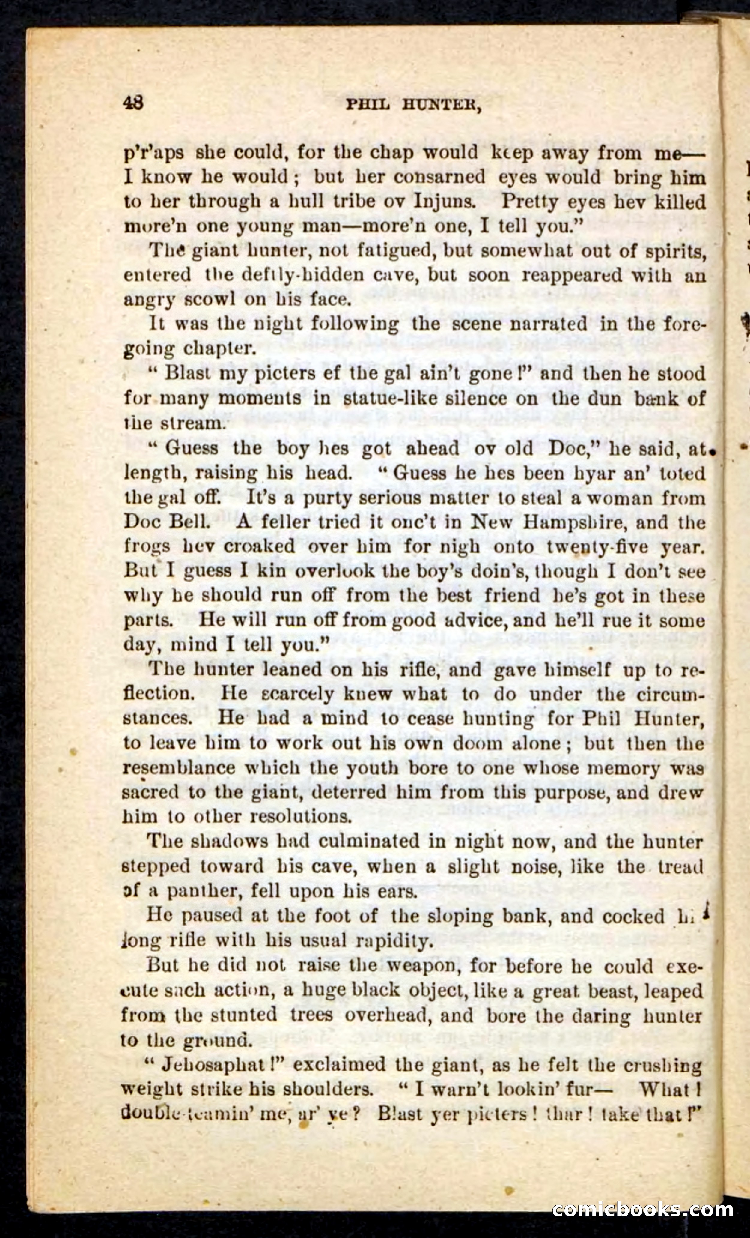 Beadle's Pocket Novels No. 87 — page 44 of 100