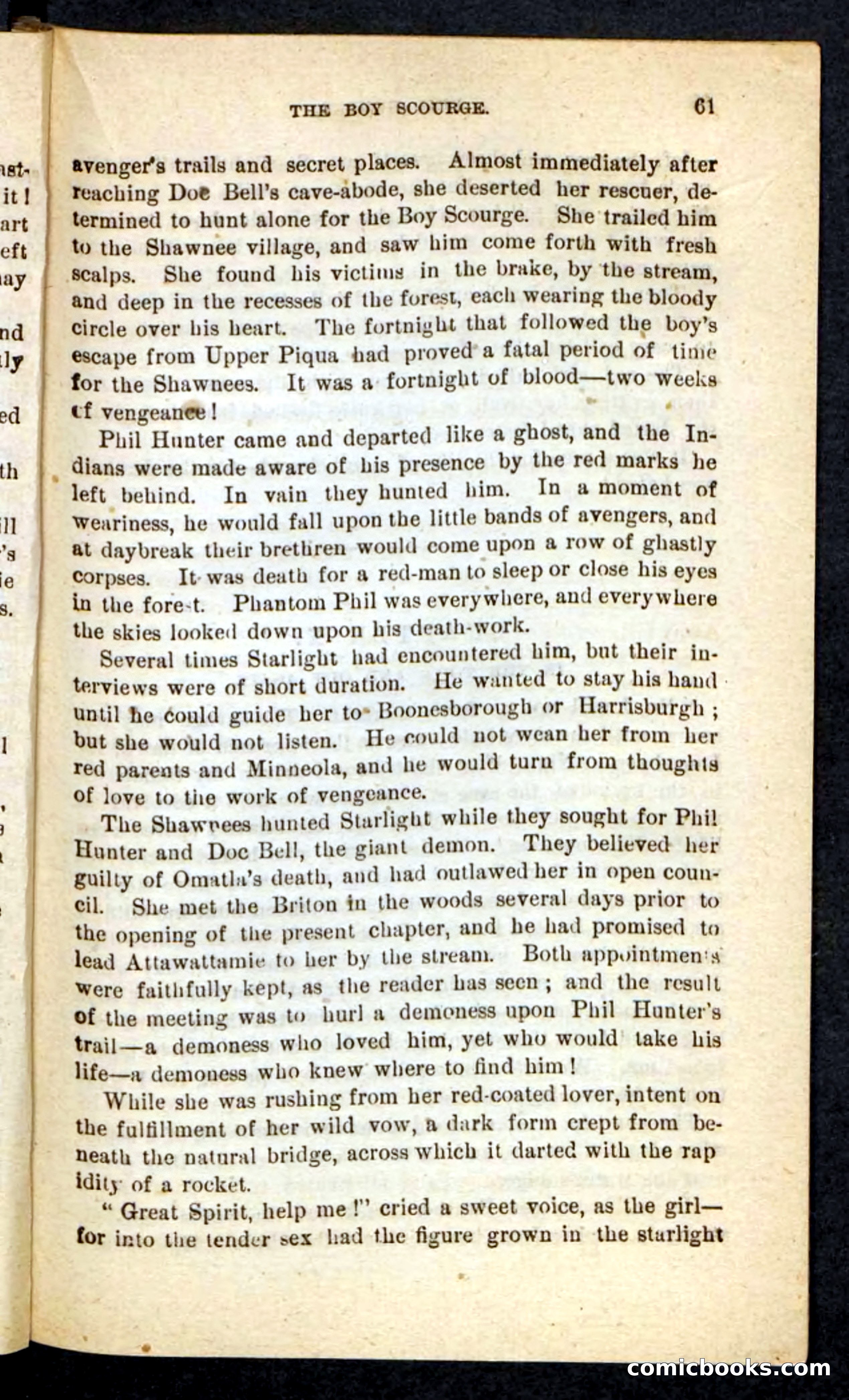 Beadle's Pocket Novels No. 87 — page 57 of 100