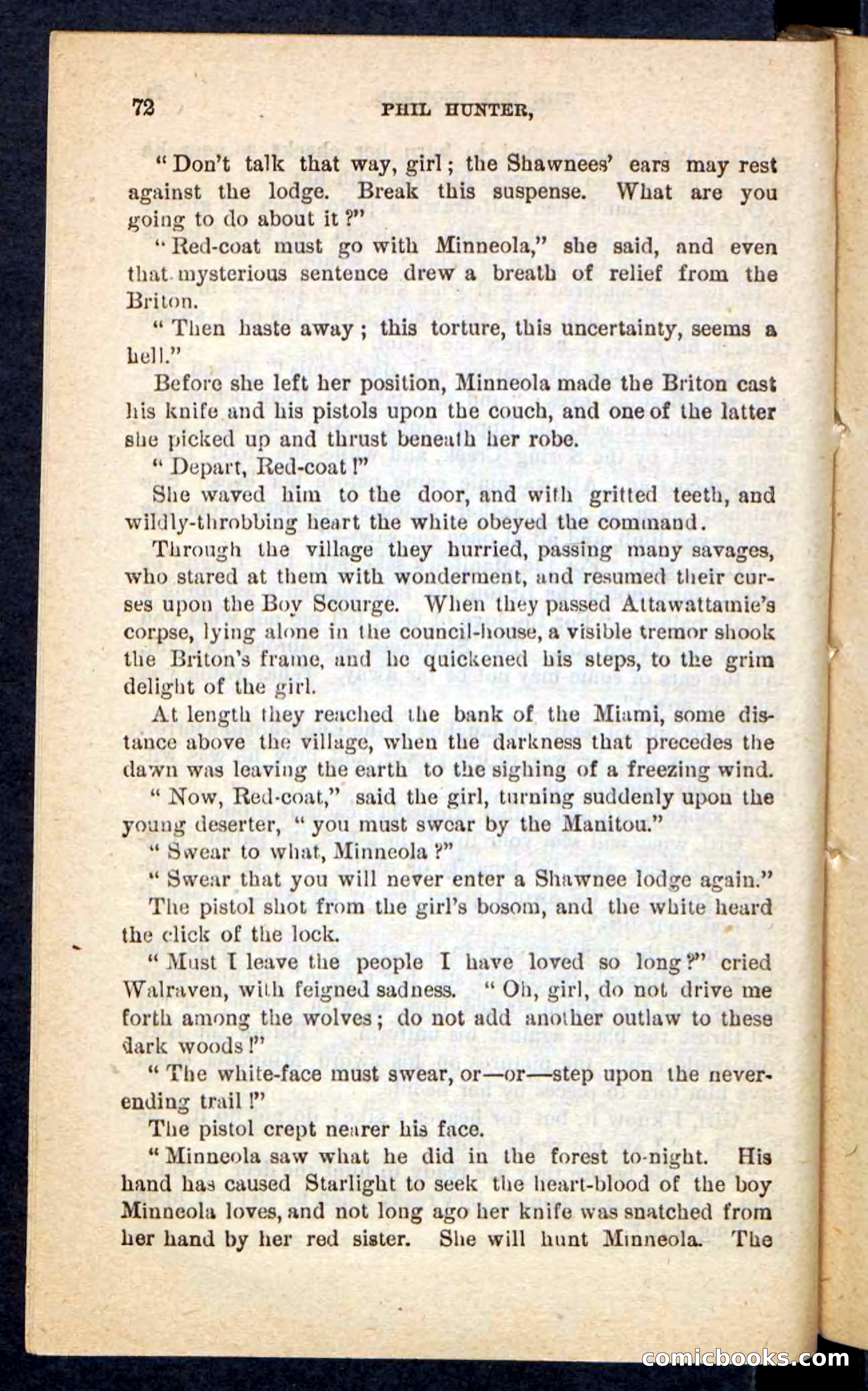 Beadle's Pocket Novels No. 87 — page 68 of 100
