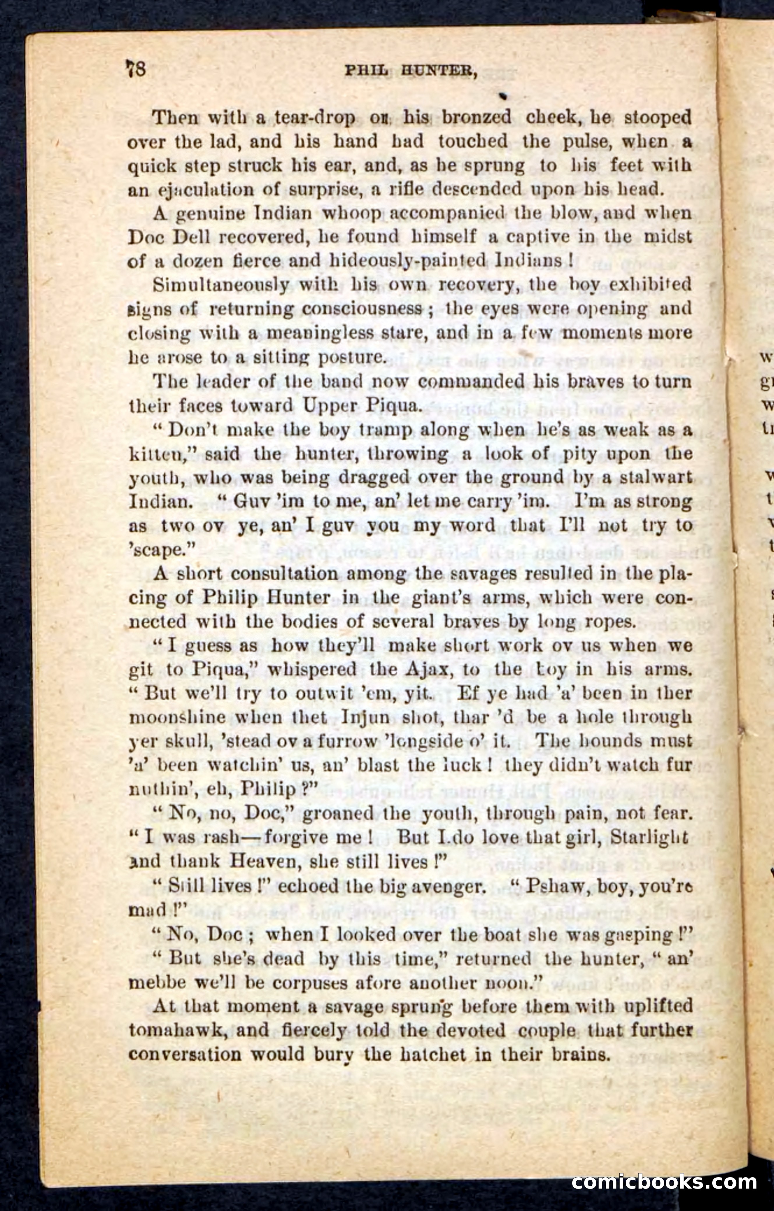 Beadle's Pocket Novels No. 87 — page 74 of 100
