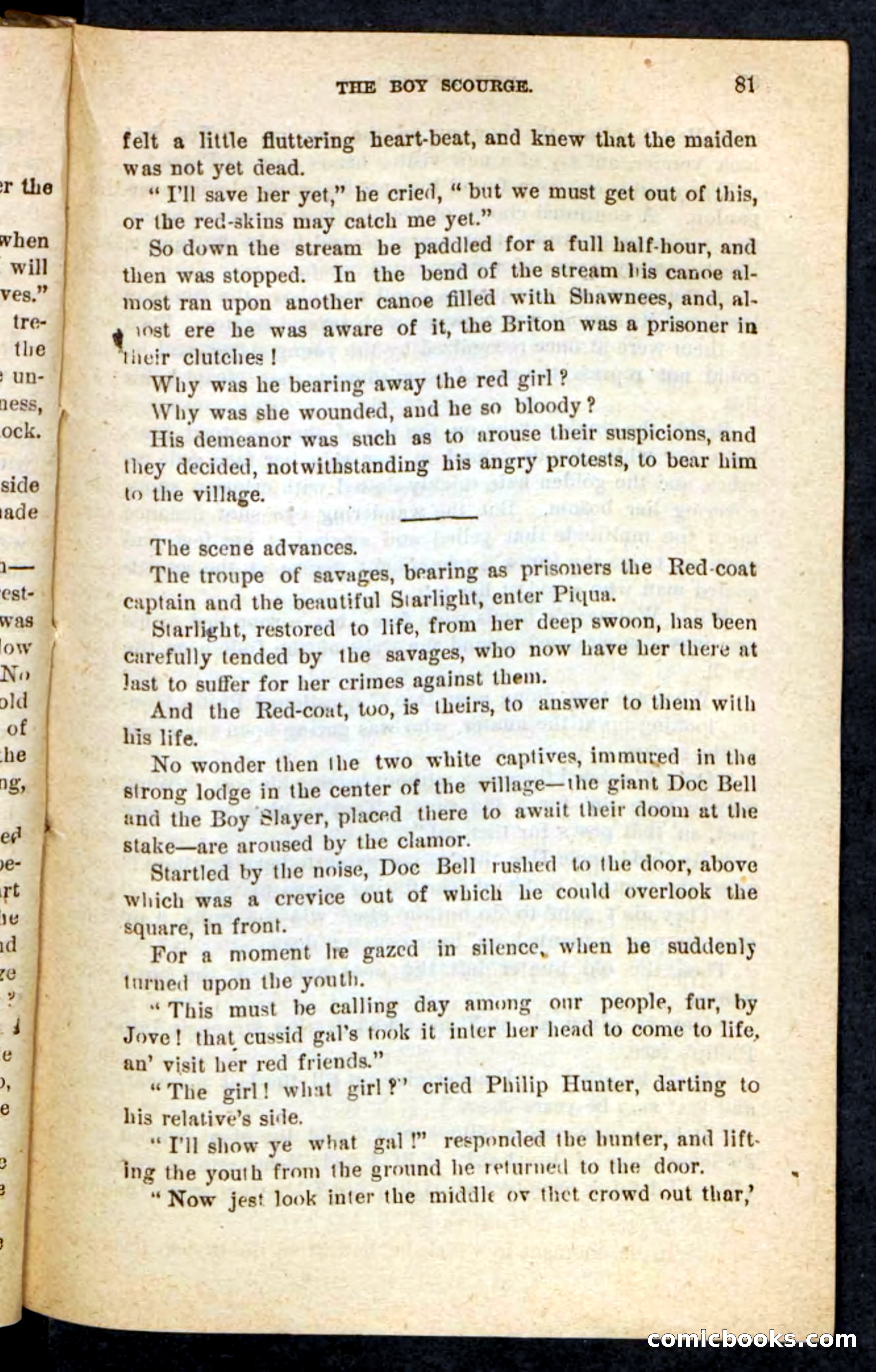 Beadle's Pocket Novels No. 87 — page 77 of 100