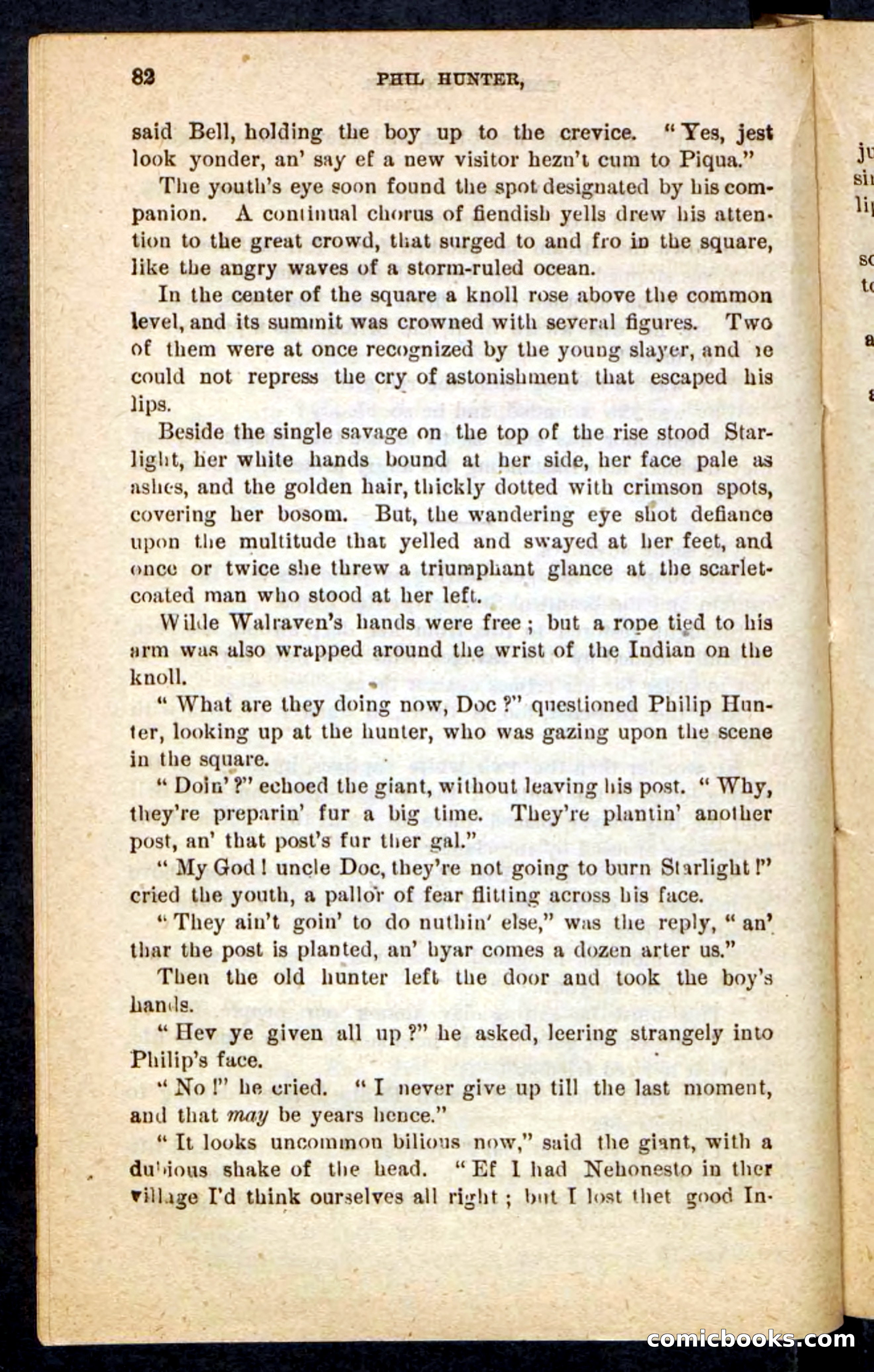 Beadle's Pocket Novels No. 87 — page 78 of 100