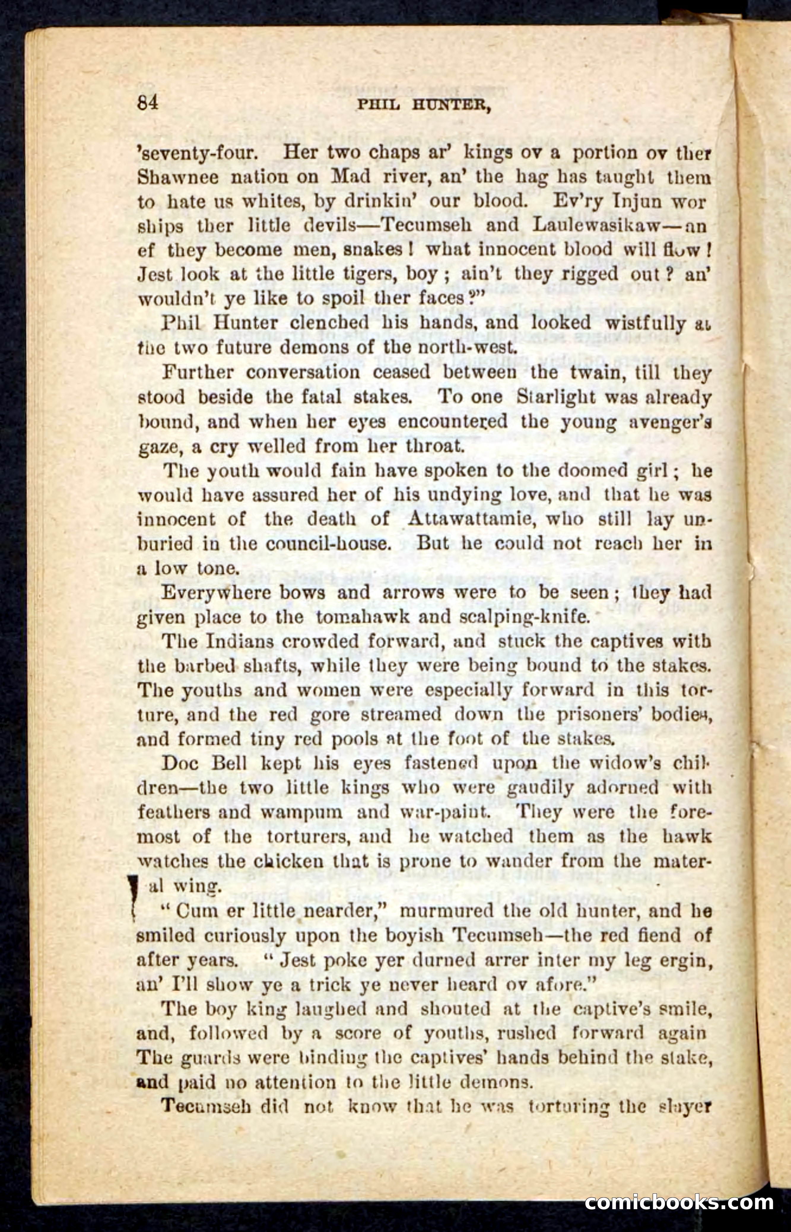 Beadle's Pocket Novels No. 87 — page 80 of 100