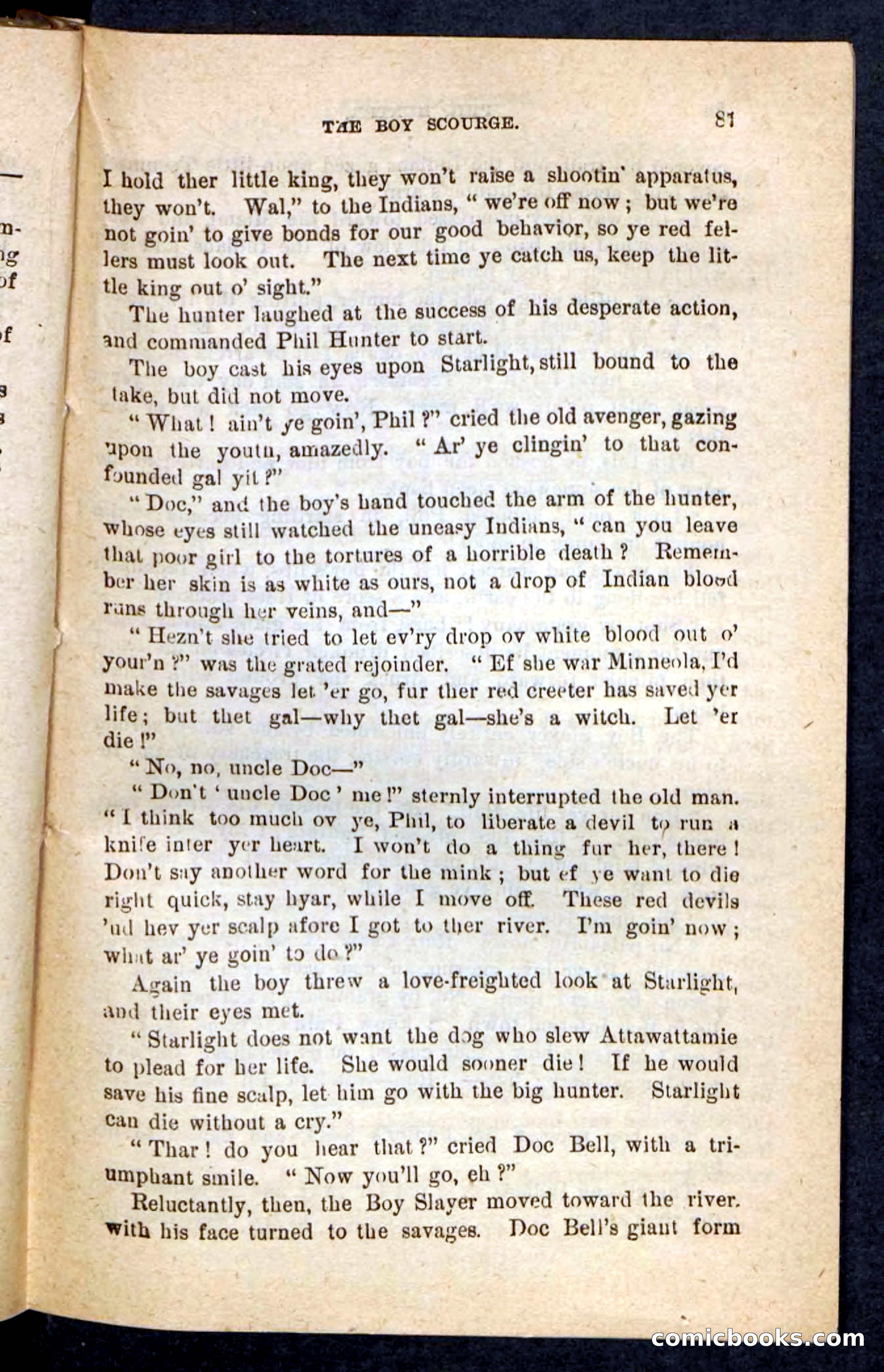 Beadle's Pocket Novels No. 87 — page 83 of 100