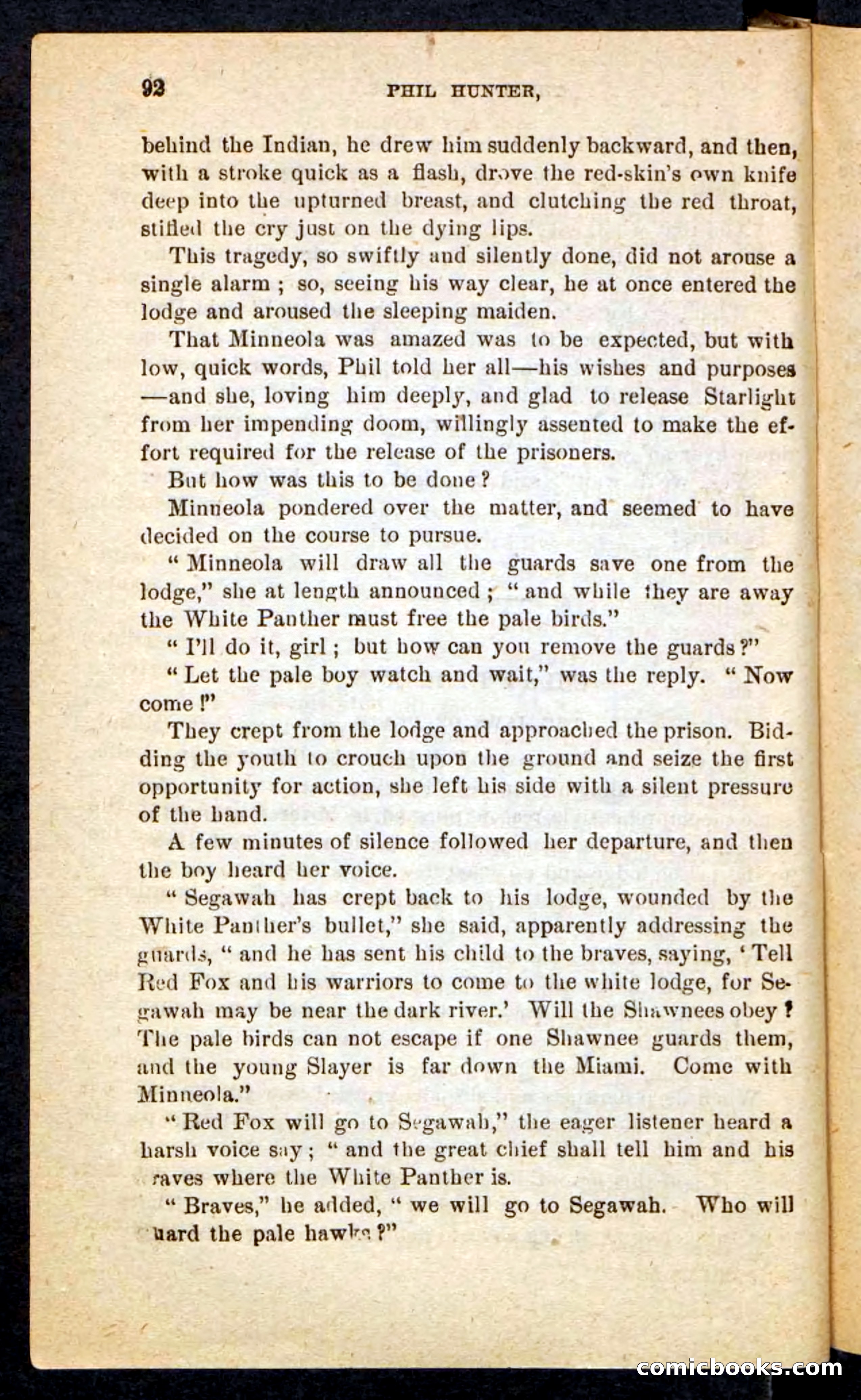 Beadle's Pocket Novels No. 87 — page 88 of 100