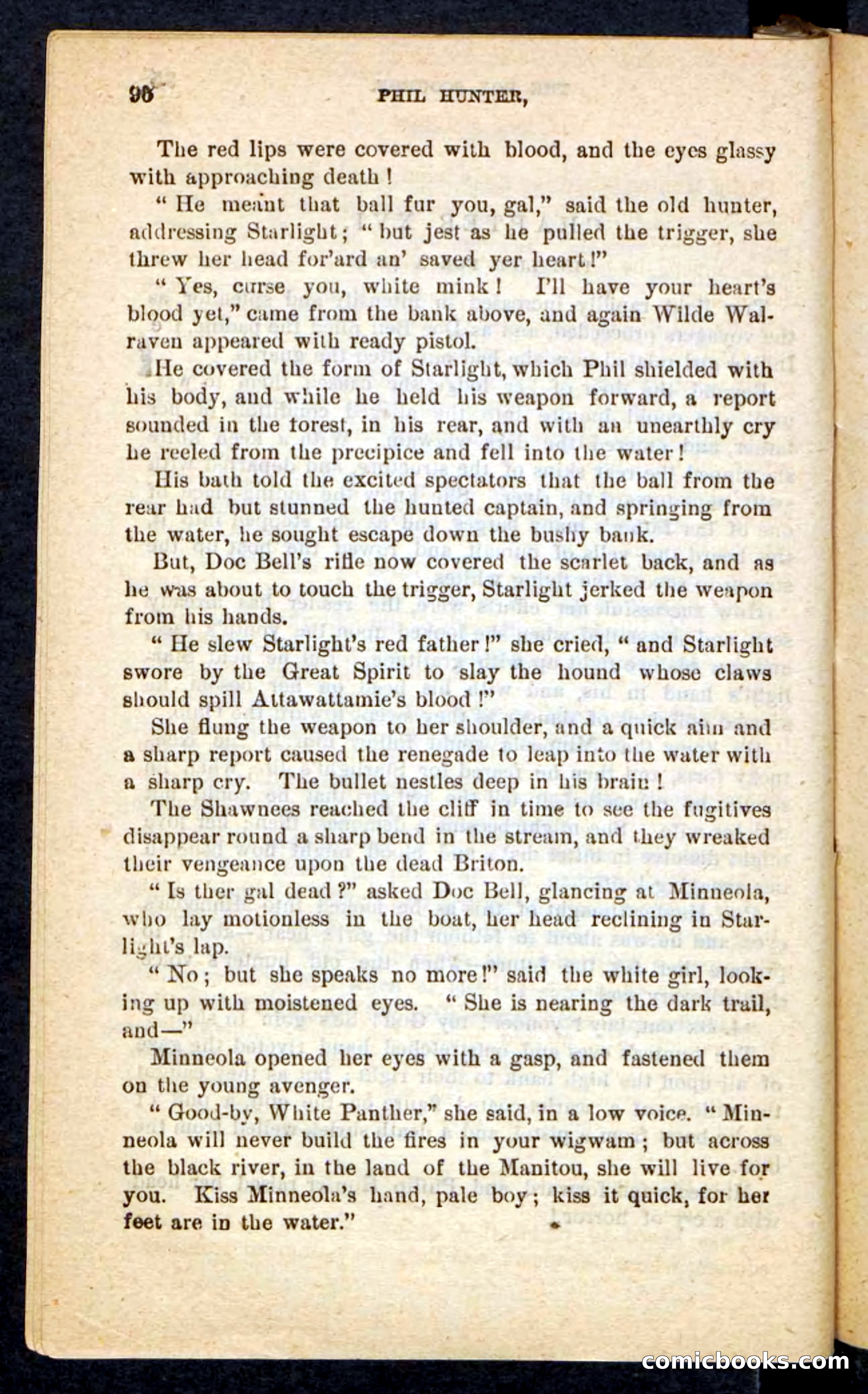Beadle's Pocket Novels No. 87 — page 92 of 100