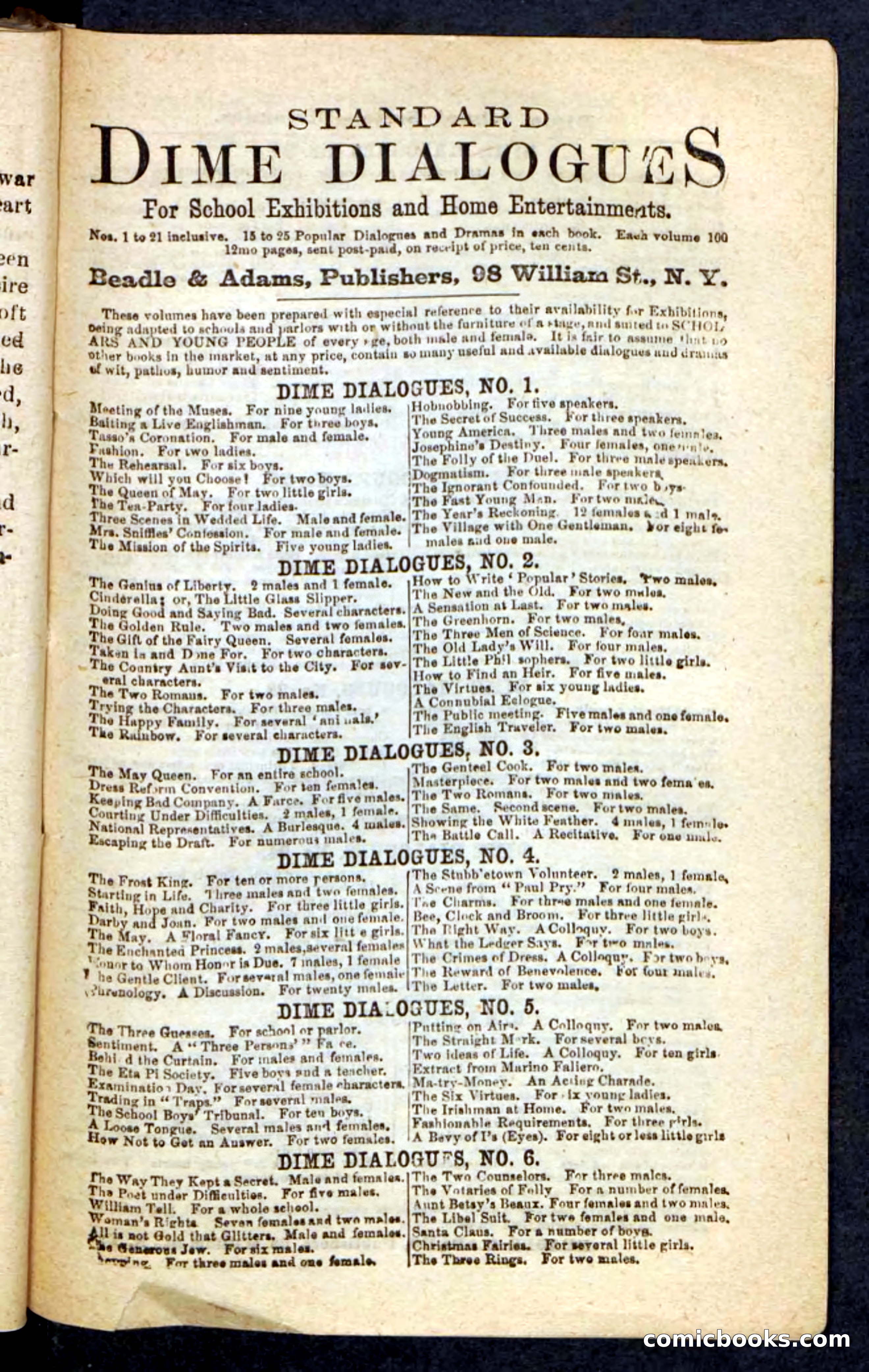 Beadle's Pocket Novels No. 87 — page 95 of 100