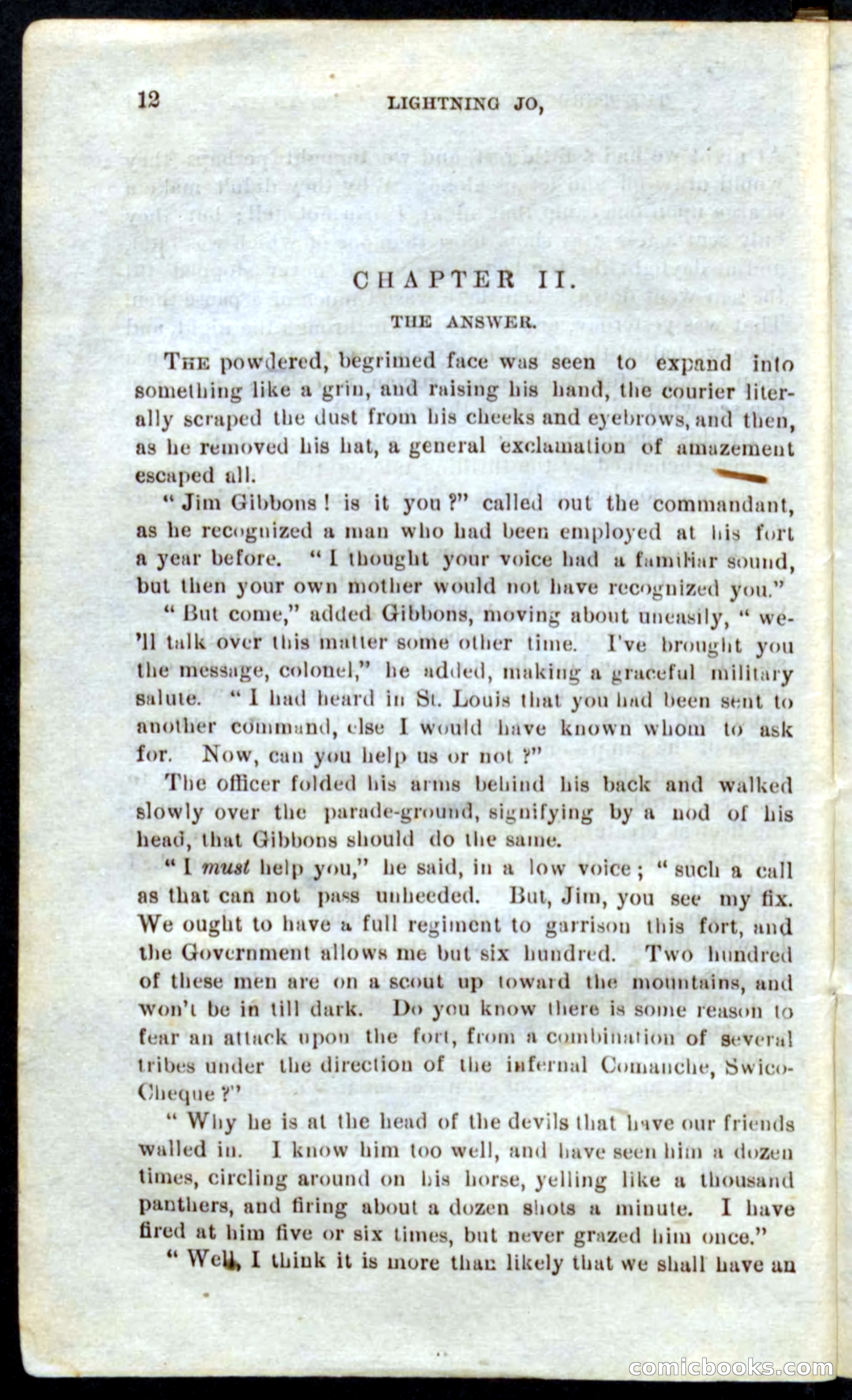 Beadle's Pocket Novels No. 9: Lightning Jo — page 8 of 100