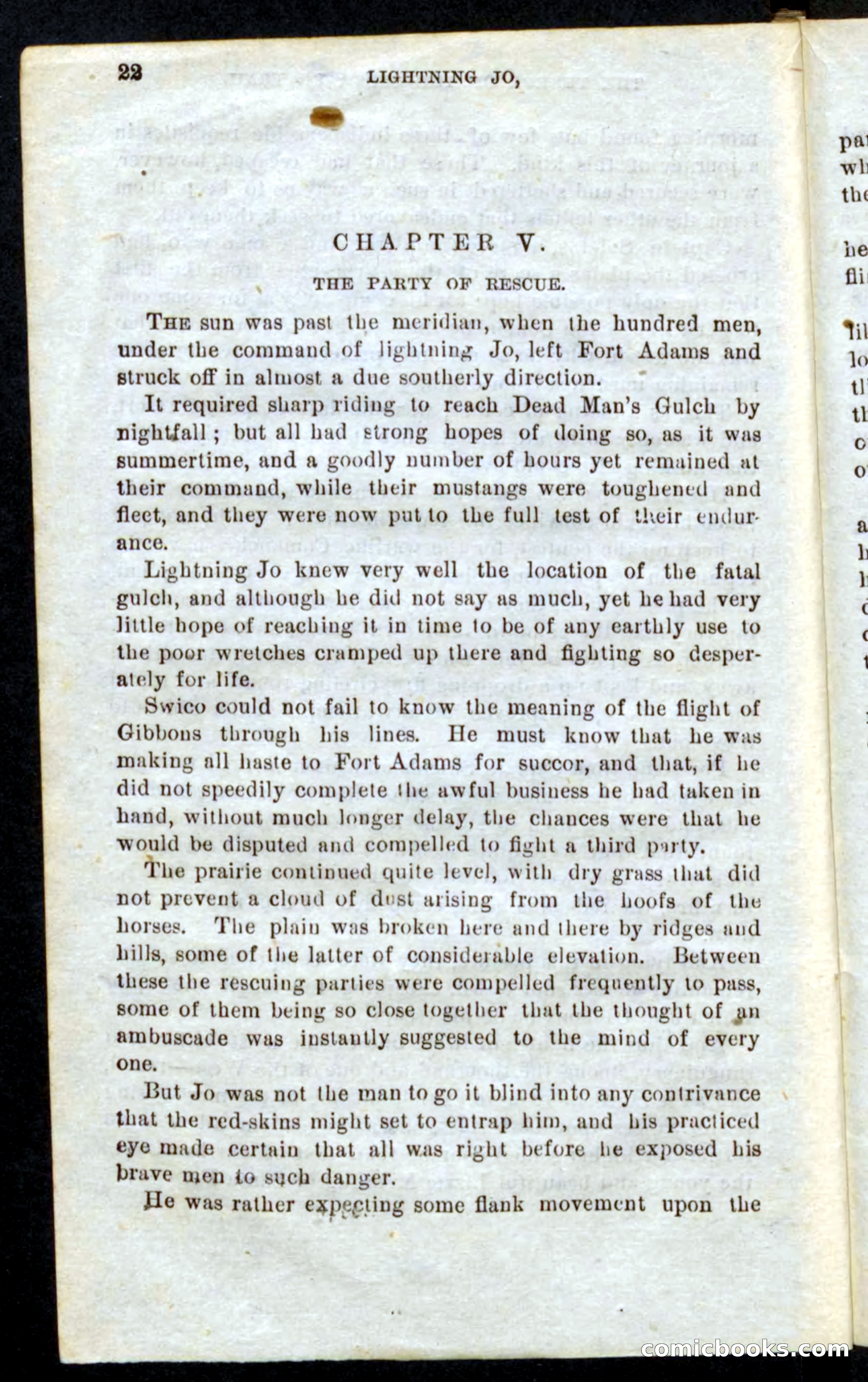 Beadle's Pocket Novels No. 9: Lightning Jo — page 18 of 100