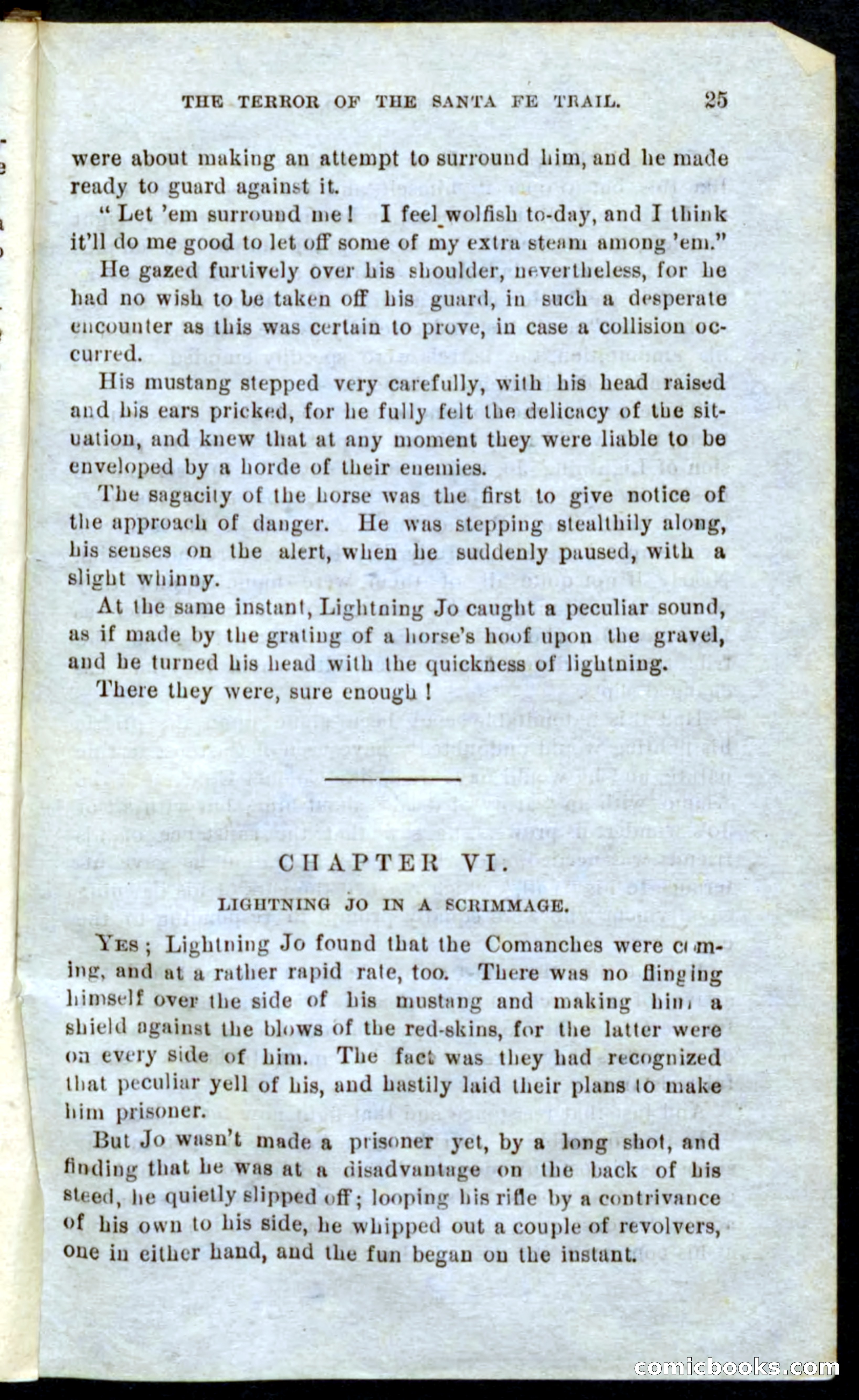 Beadle's Pocket Novels No. 9: Lightning Jo — page 21 of 100
