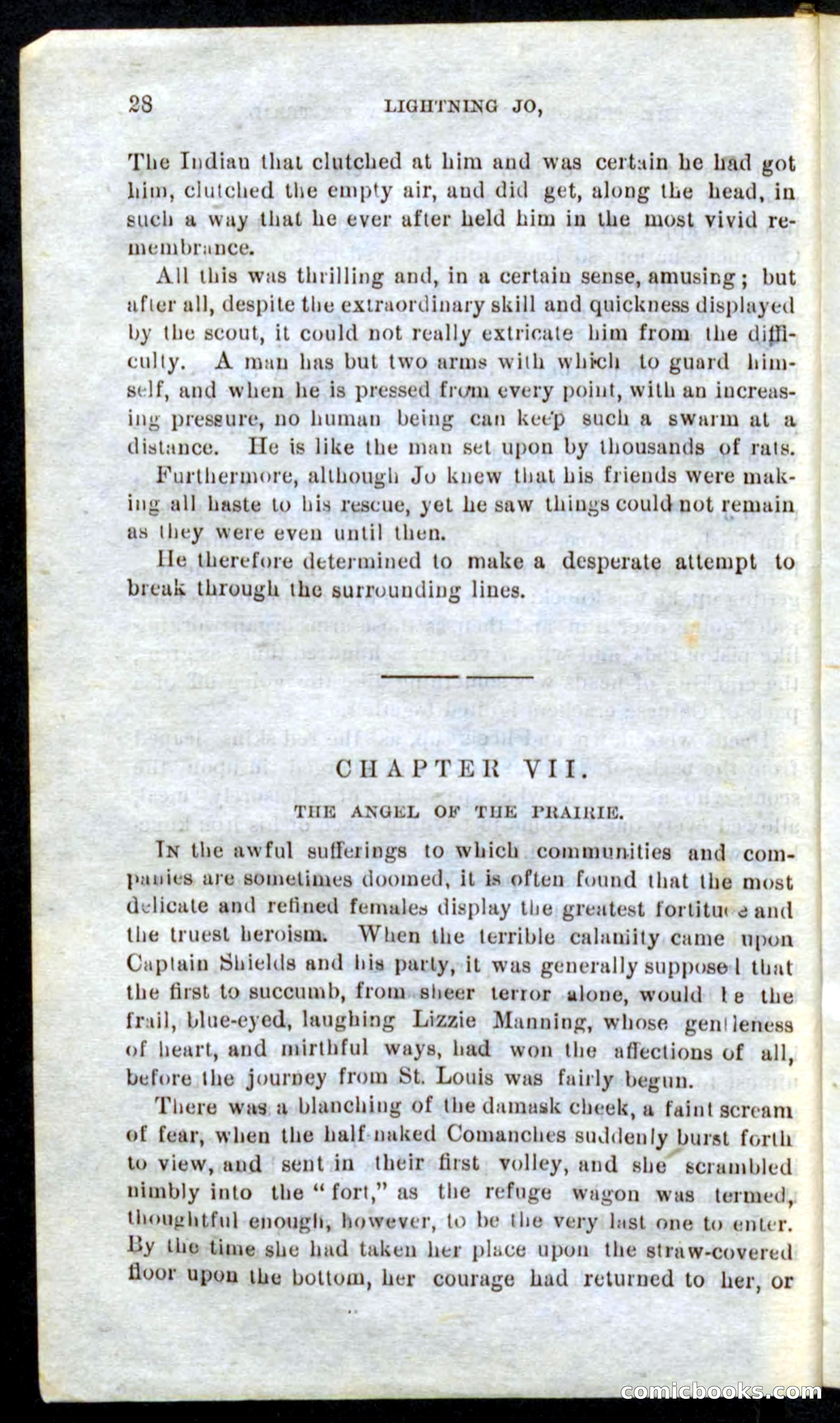 Beadle's Pocket Novels No. 9: Lightning Jo — page 24 of 100