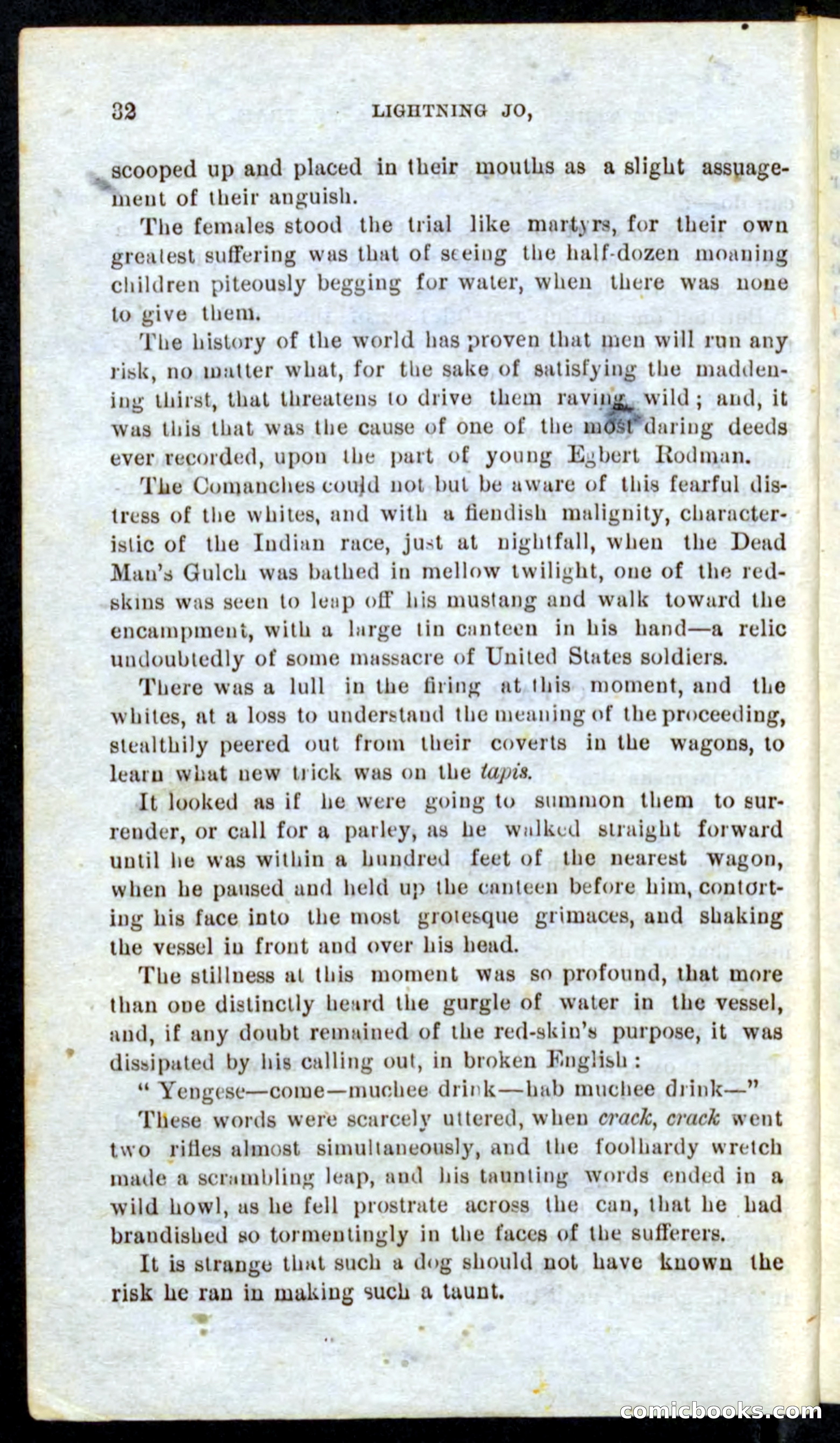 Beadle's Pocket Novels No. 9: Lightning Jo — page 28 of 100