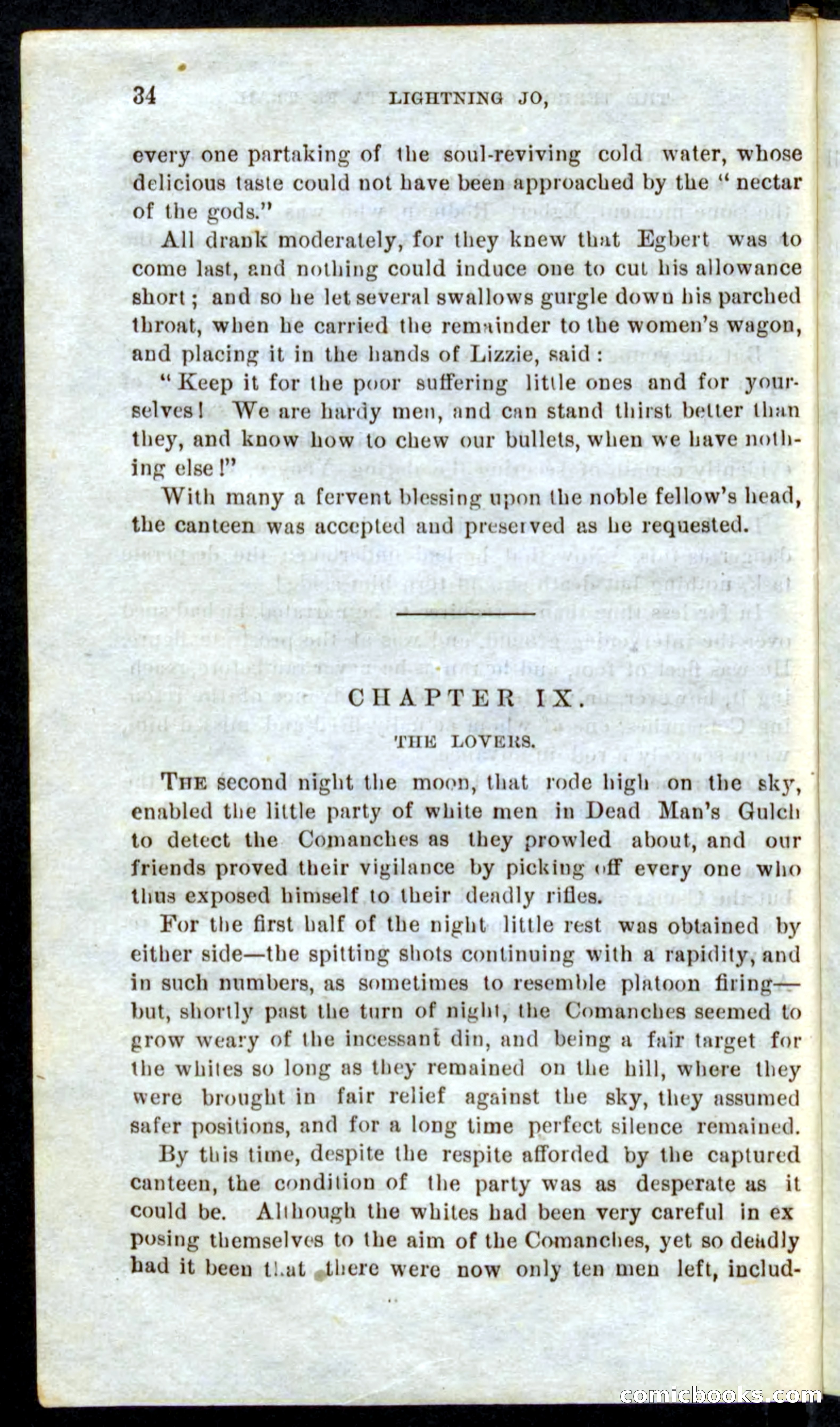 Beadle's Pocket Novels No. 9: Lightning Jo — page 30 of 100