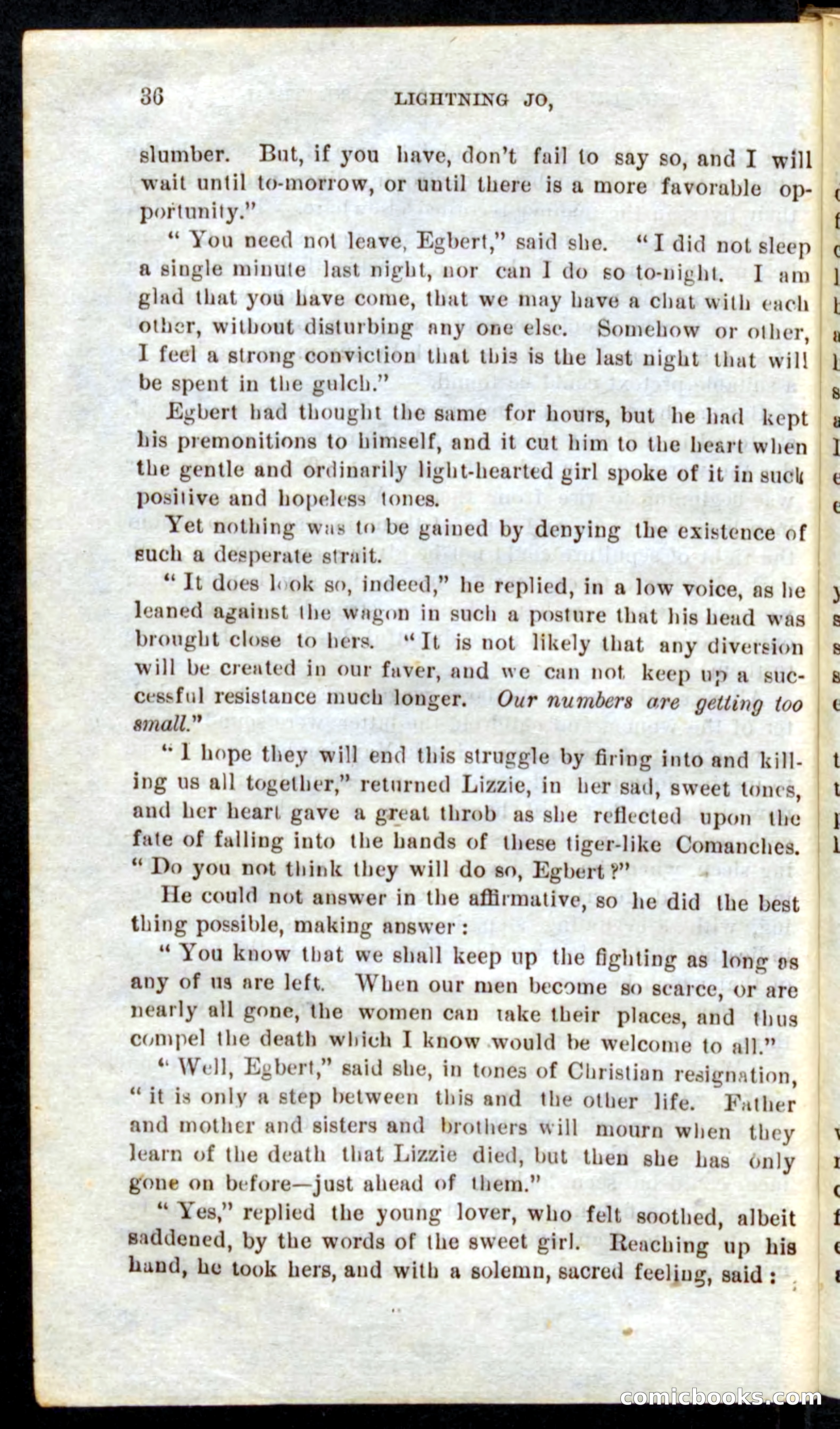 Beadle's Pocket Novels No. 9: Lightning Jo — page 32 of 100