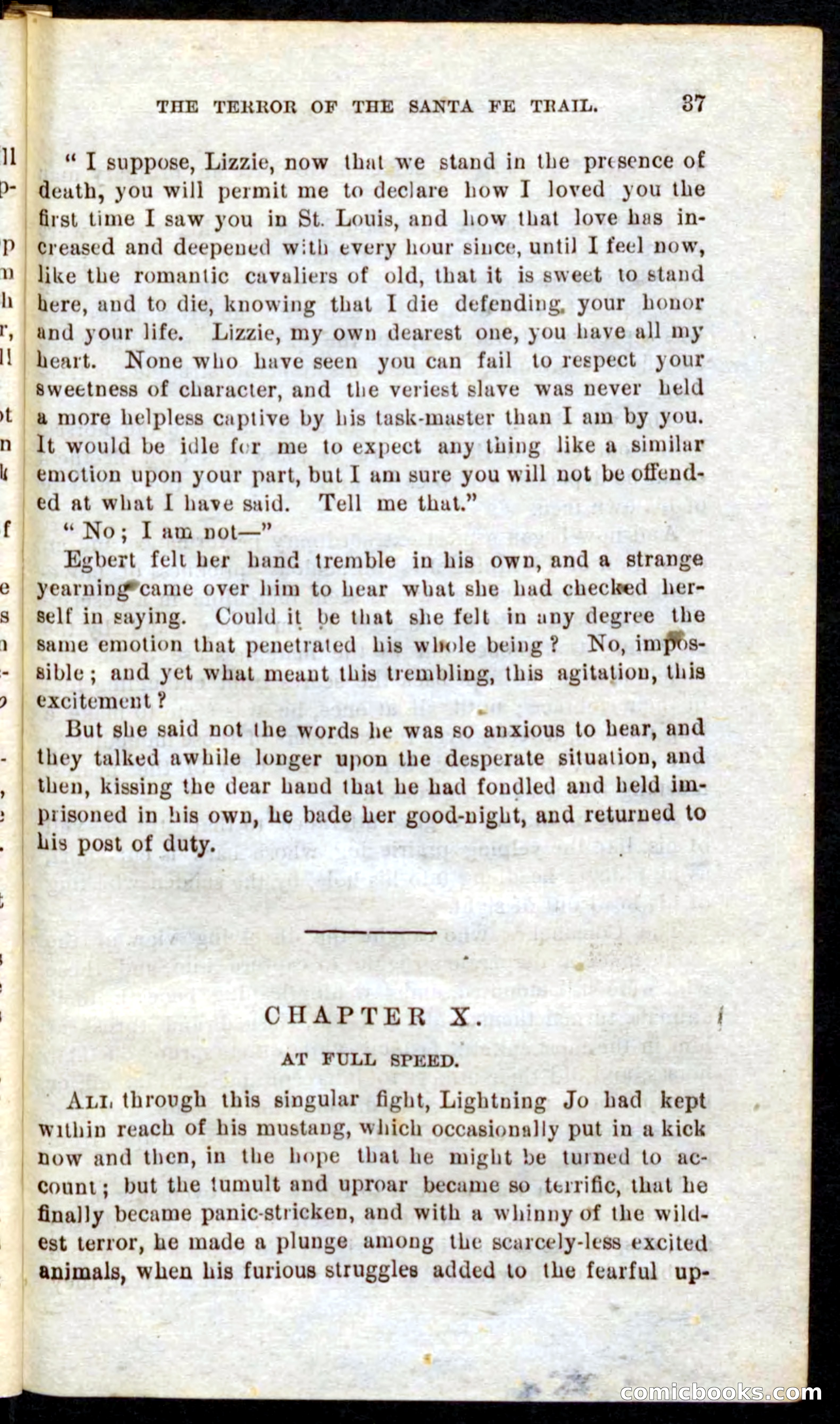 Beadle's Pocket Novels No. 9: Lightning Jo — page 33 of 100