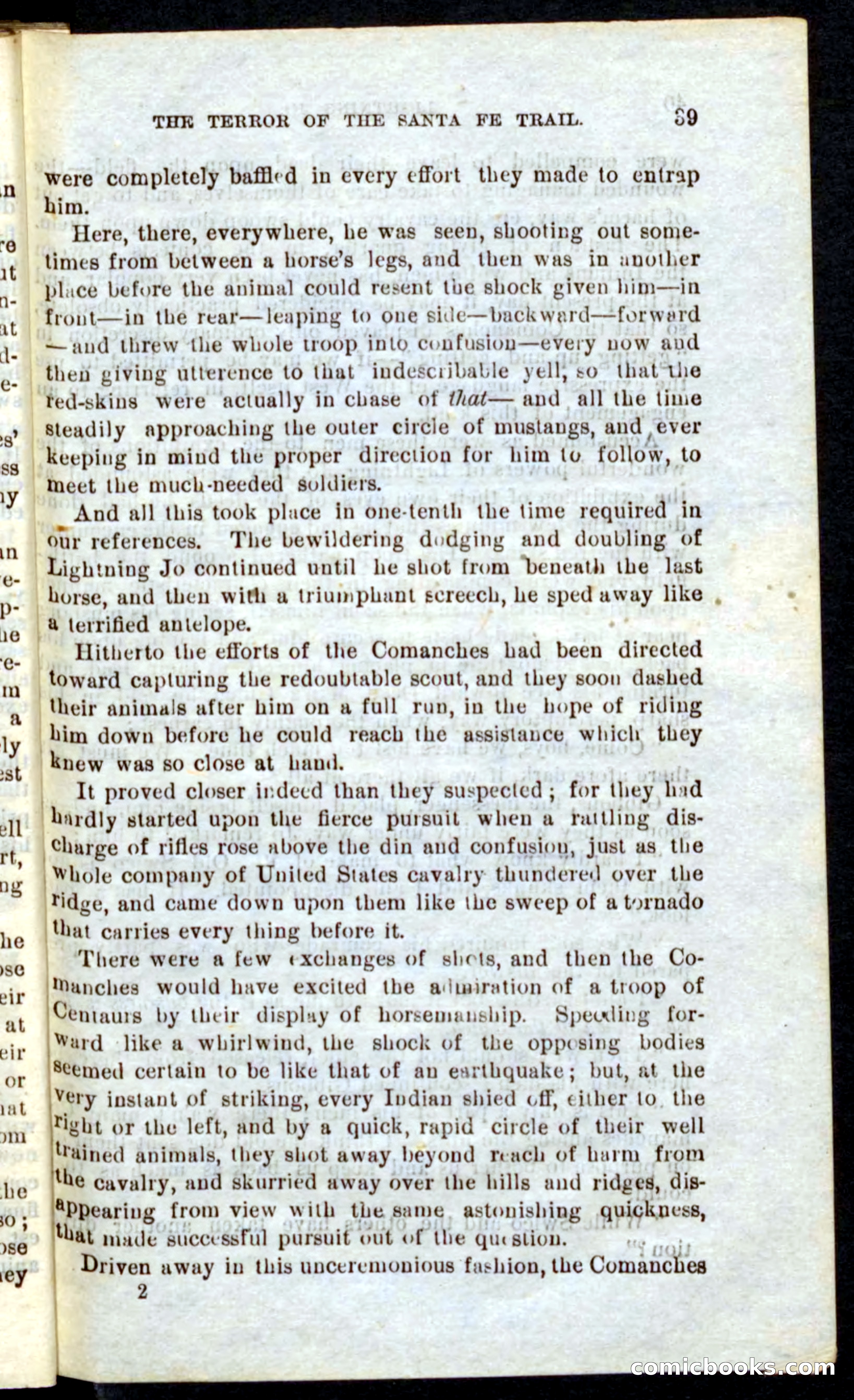 Beadle's Pocket Novels No. 9: Lightning Jo — page 35 of 100