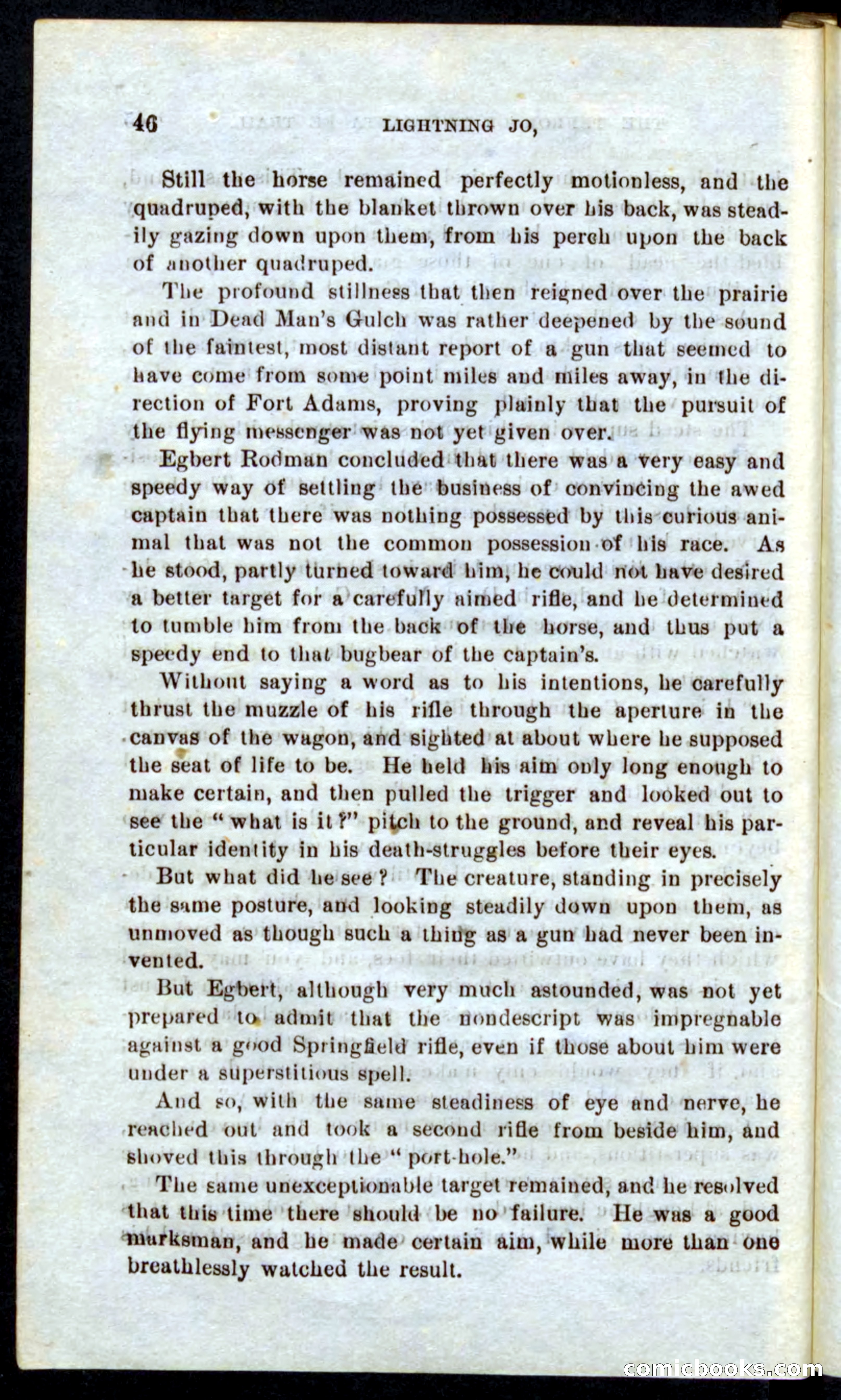 Beadle's Pocket Novels No. 9: Lightning Jo — page 42 of 100