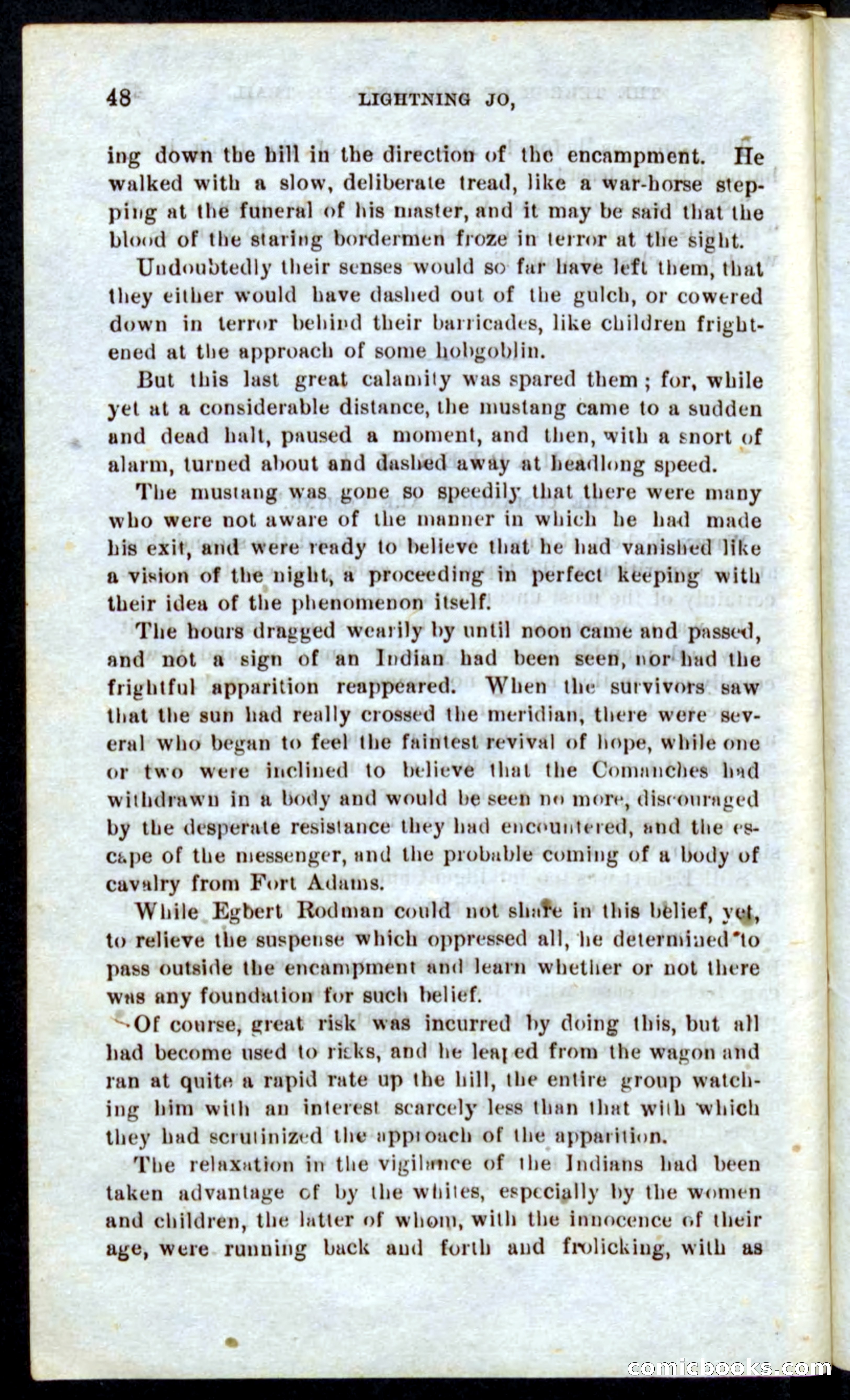 Beadle's Pocket Novels No. 9: Lightning Jo — page 44 of 100