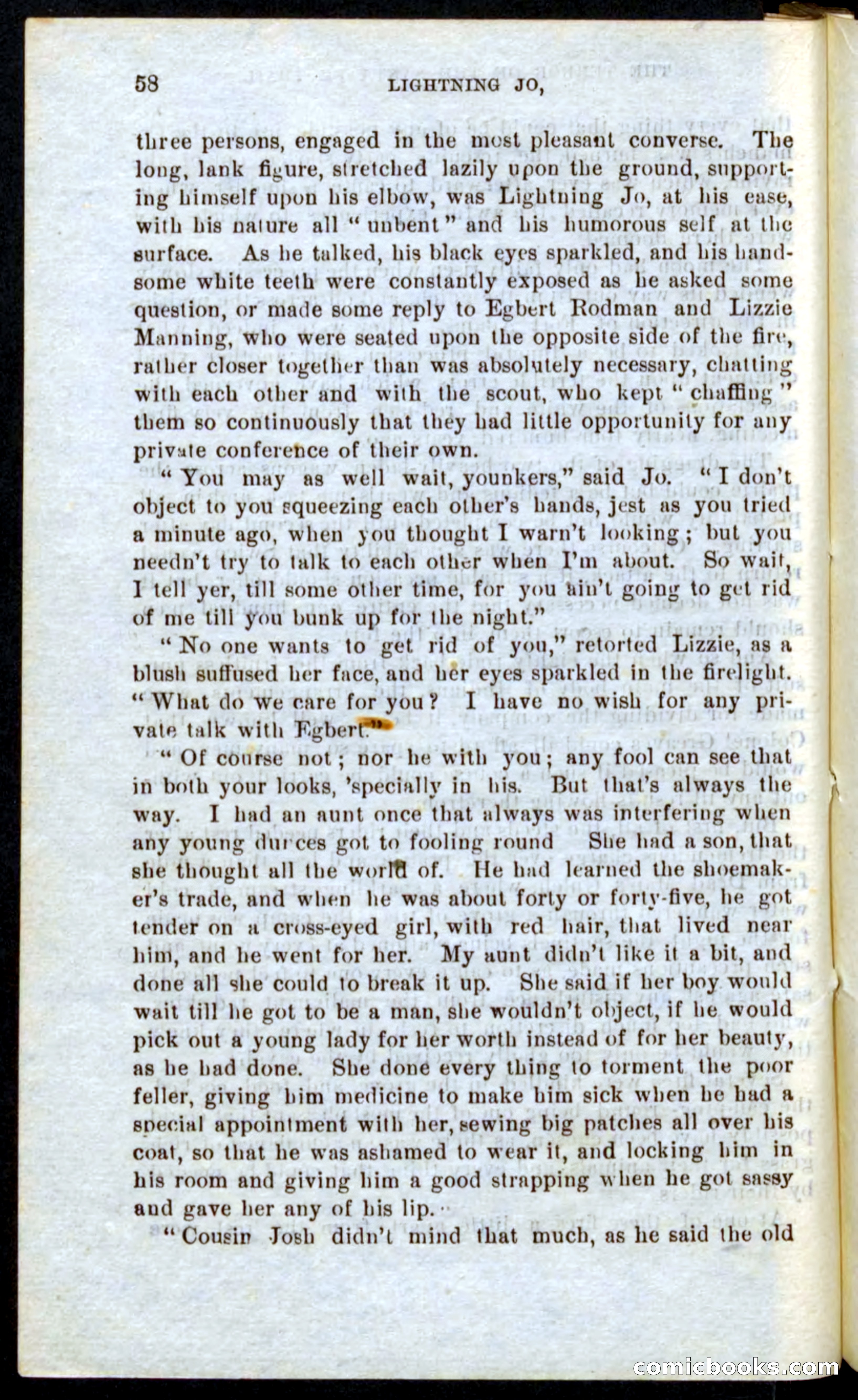 Beadle's Pocket Novels No. 9: Lightning Jo — page 54 of 100