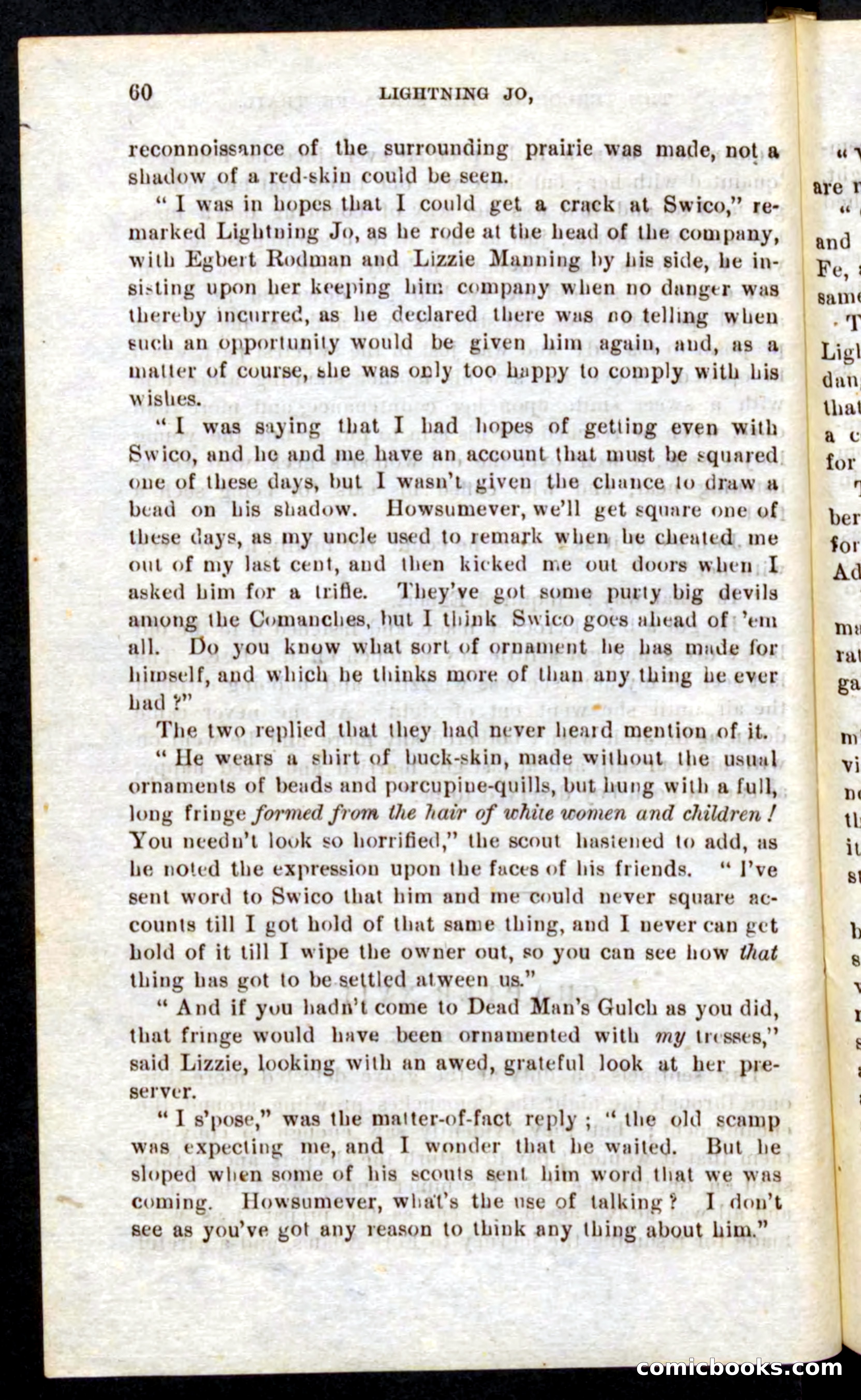 Beadle's Pocket Novels No. 9: Lightning Jo — page 56 of 100
