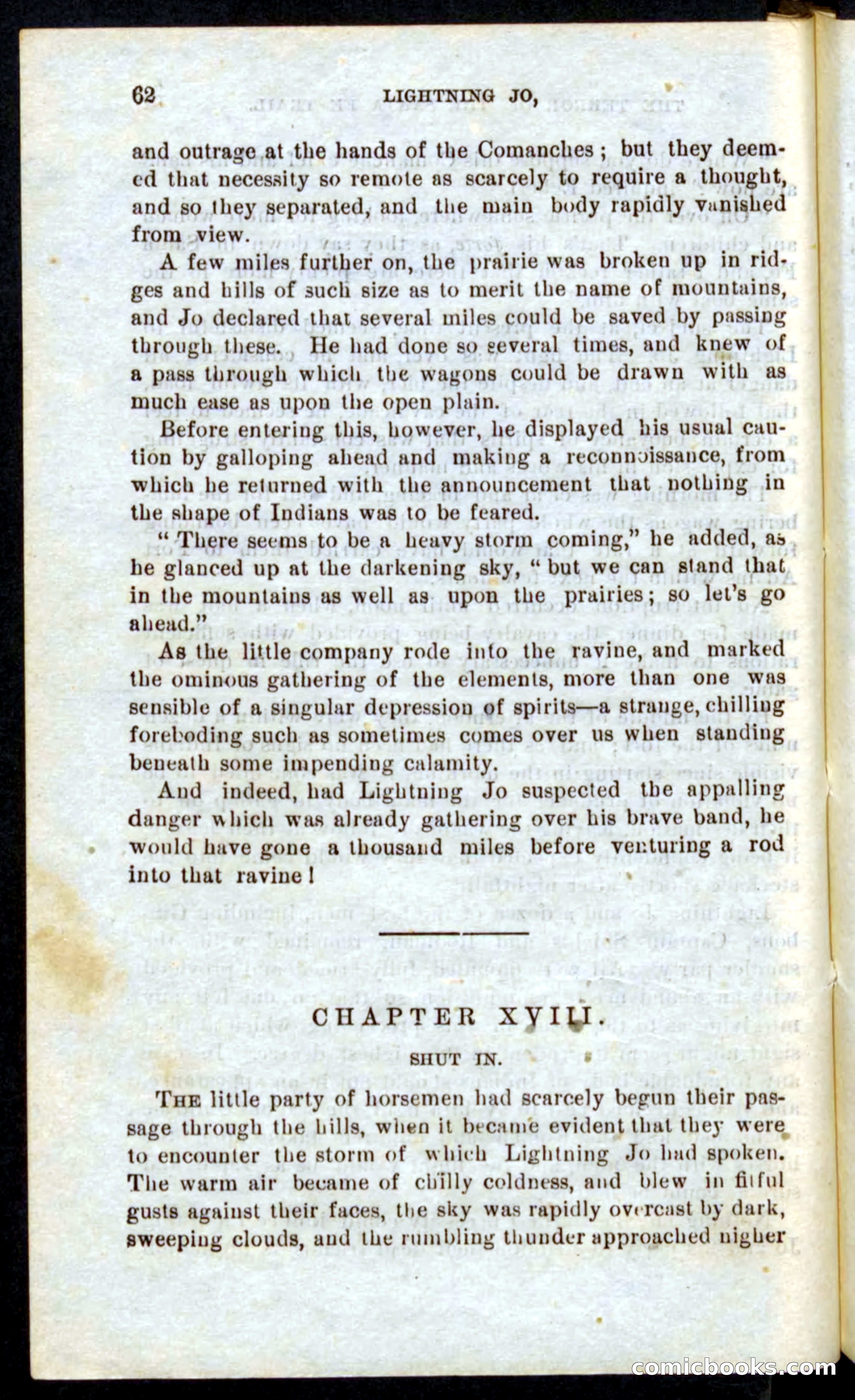 Beadle's Pocket Novels No. 9: Lightning Jo — page 58 of 100